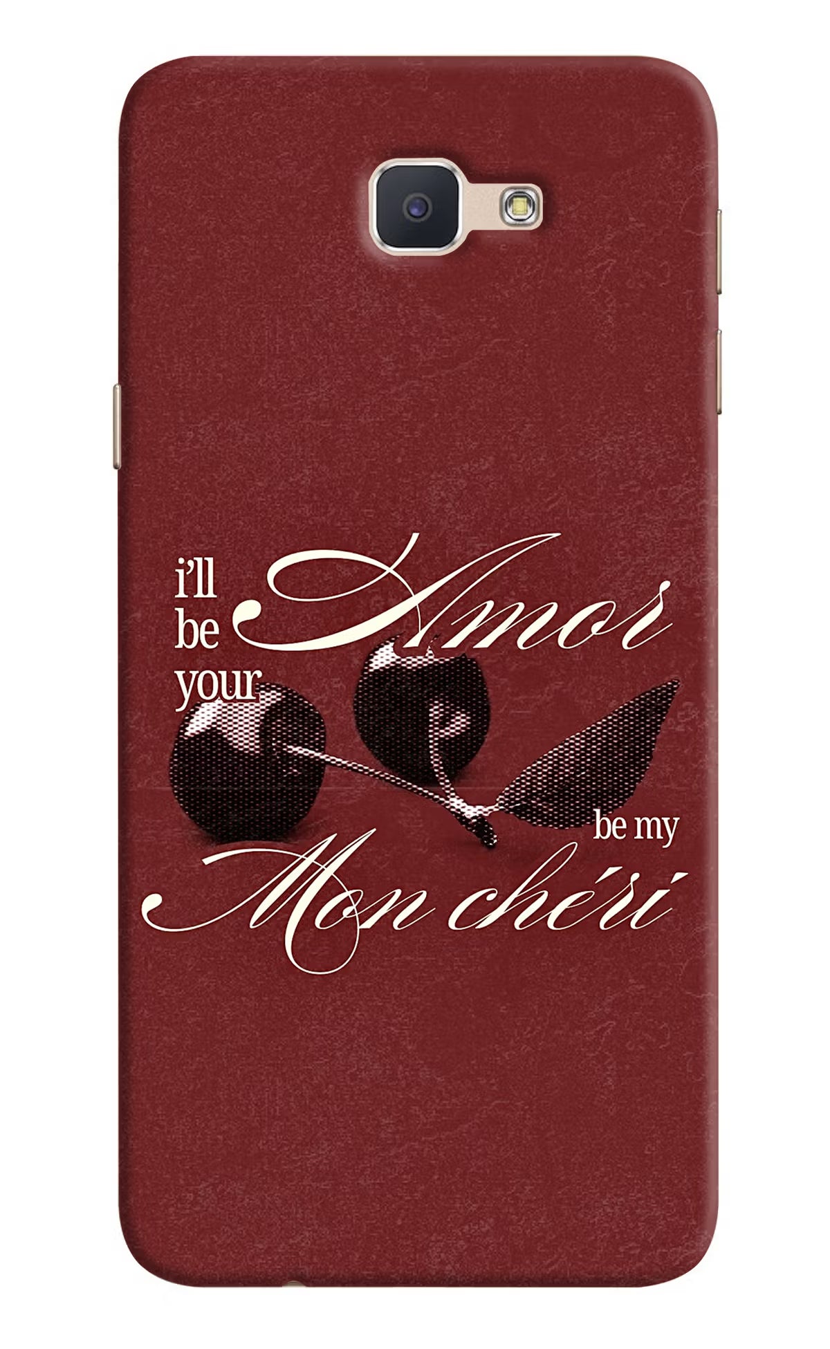 Velvet Cherry Samsung J7 Prime Back Cover - Velvet Cherry Samsung J7 Prime Back Cover Velvet Cherry Samsung J7 Prime Back Cover