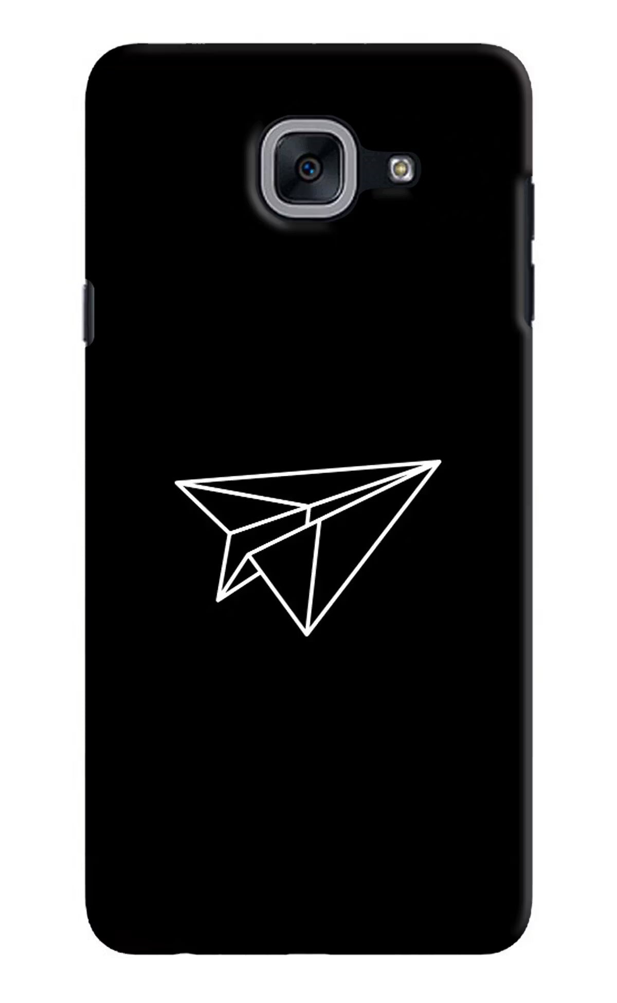 Paper Plane White Samsung J7 Max Back Cover - Paper Plane White Samsung J7 Max Hard Case Back Cover by Casekaro Paper Plane White Samsung J7 Max Hard Case Back Cover by Casekaro