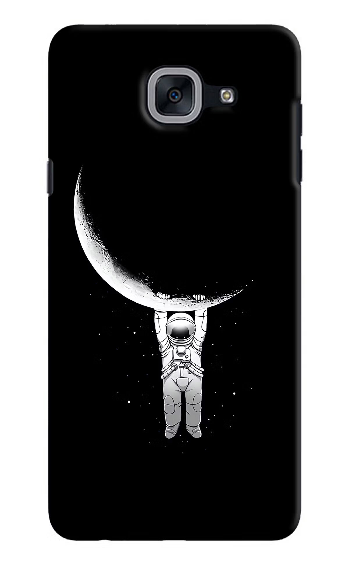Moon Space Samsung J7 Max Back Cover - Moon Space Samsung J7 Max Hard Case Back Cover by Casekaro Moon Space Samsung J7 Max Hard Case Back Cover by Casekaro