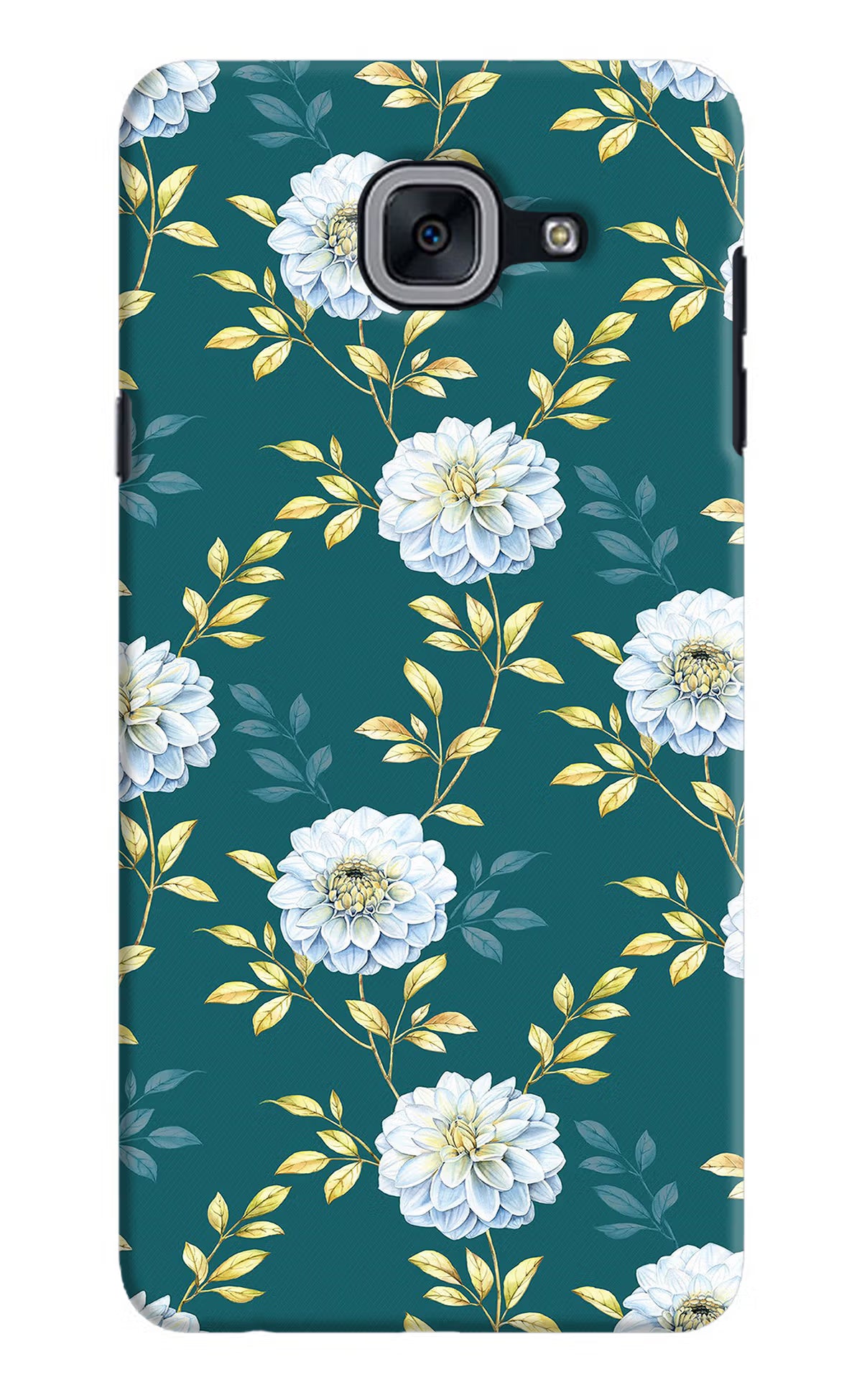 Flowers Samsung J7 Max Back Cover - Flowers Samsung J7 Max Hard Case Back Cover by Casekaro Flowers Samsung J7 Max Hard Case Back Cover by Casekaro