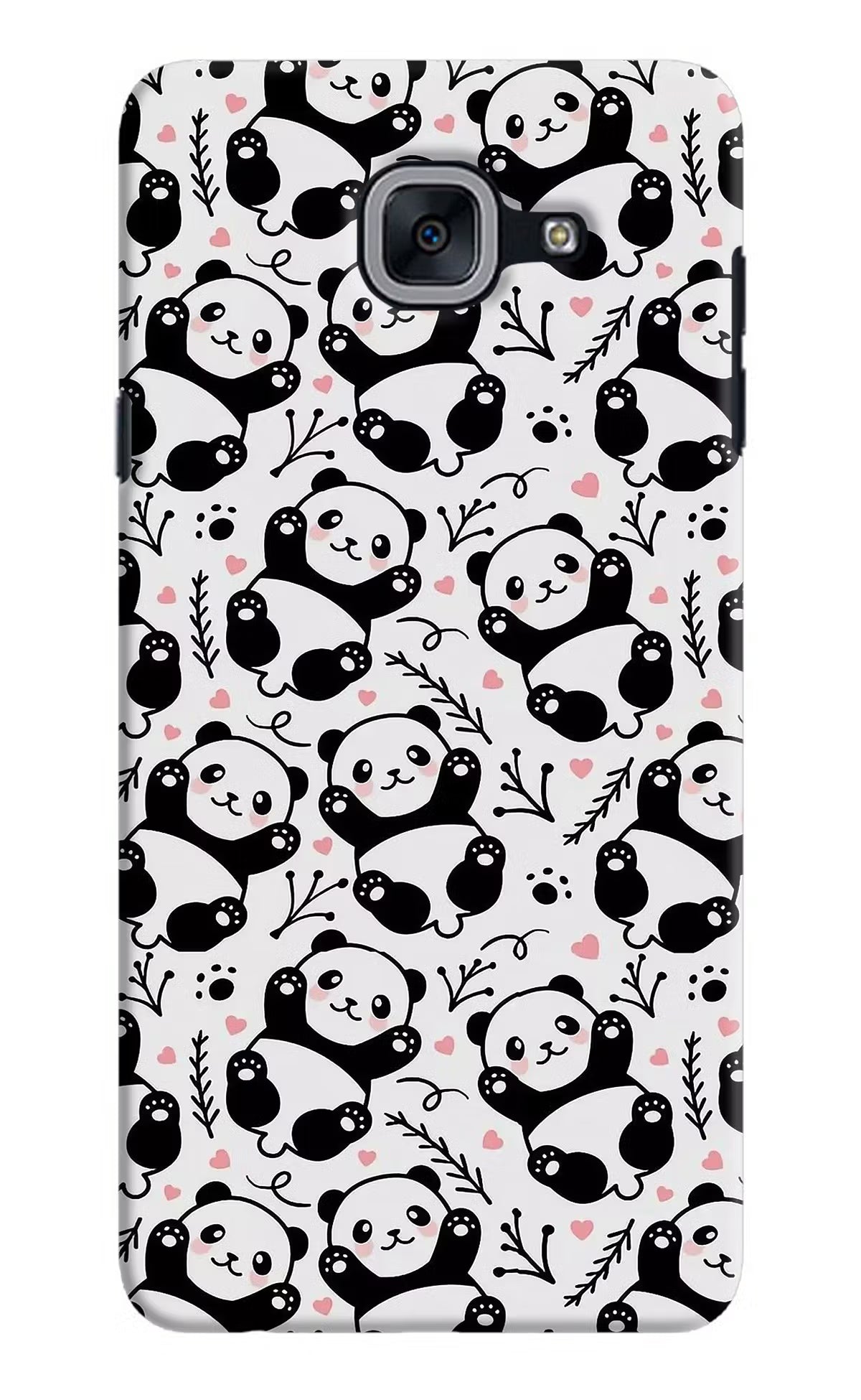 Cute Panda Samsung J7 Max Back Cover - Cute Panda Samsung J7 Max Hard Case Back Cover by Casekaro Cute Panda Samsung J7 Max Hard Case Back Cover by Casekaro