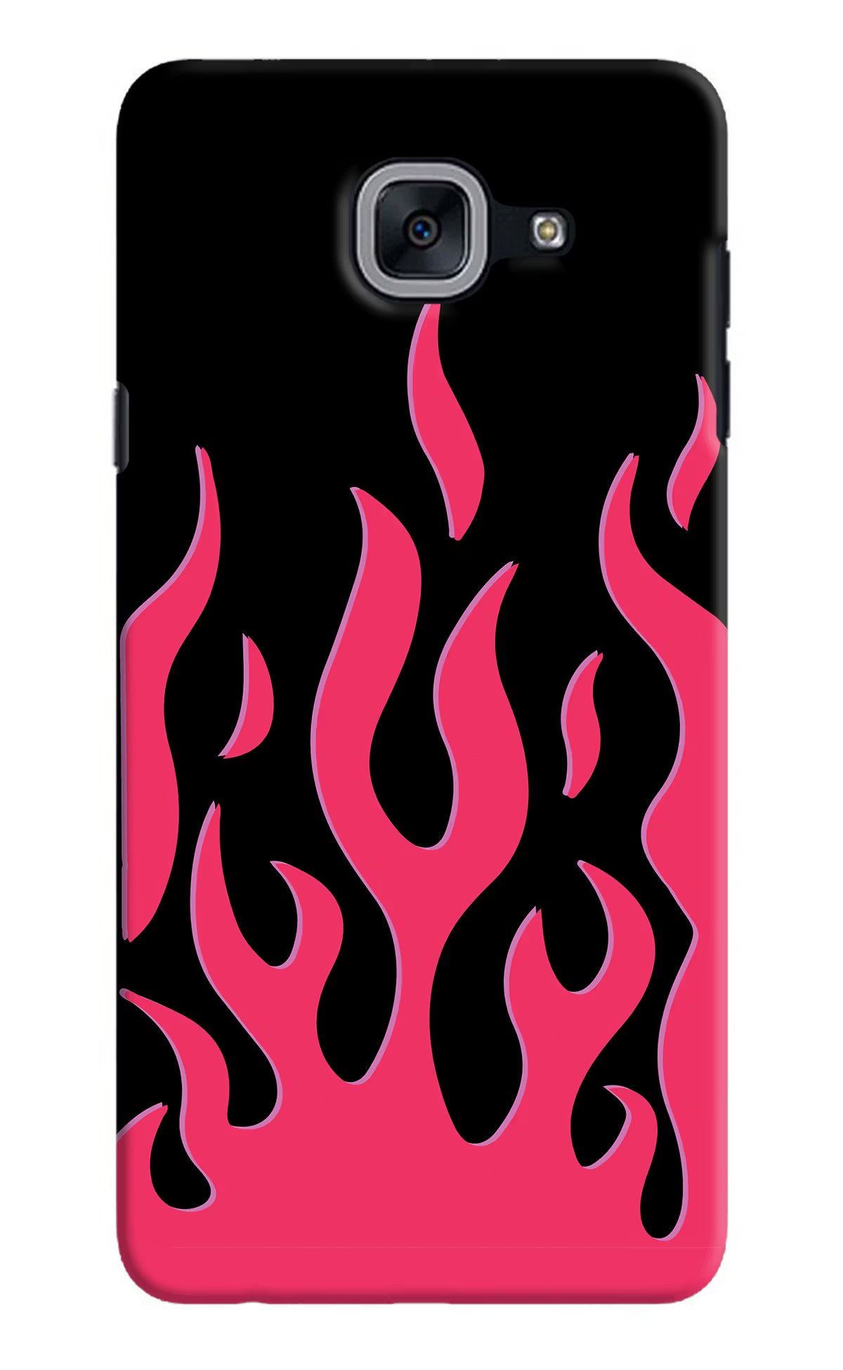 Fire Flames Samsung J7 Max Back Cover - Fire Flames Samsung J7 Max Hard Case Back Cover by Casekaro Fire Flames Samsung J7 Max Hard Case Back Cover by Casekaro