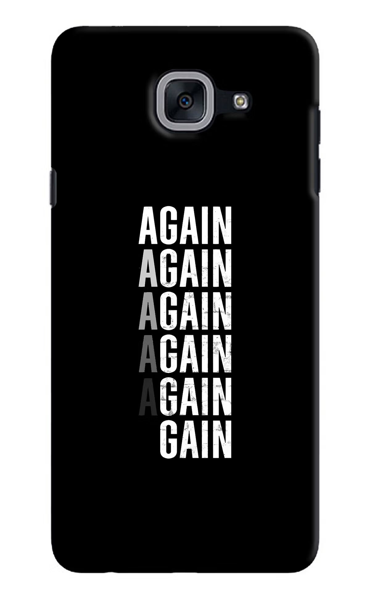 Again Again Gain Samsung J7 Max Back Cover - Again Again Gain Samsung J7 Max Hard Case Back Cover by Casekaro Again Again Gain Samsung J7 Max Hard Case Back Cover by Casekaro