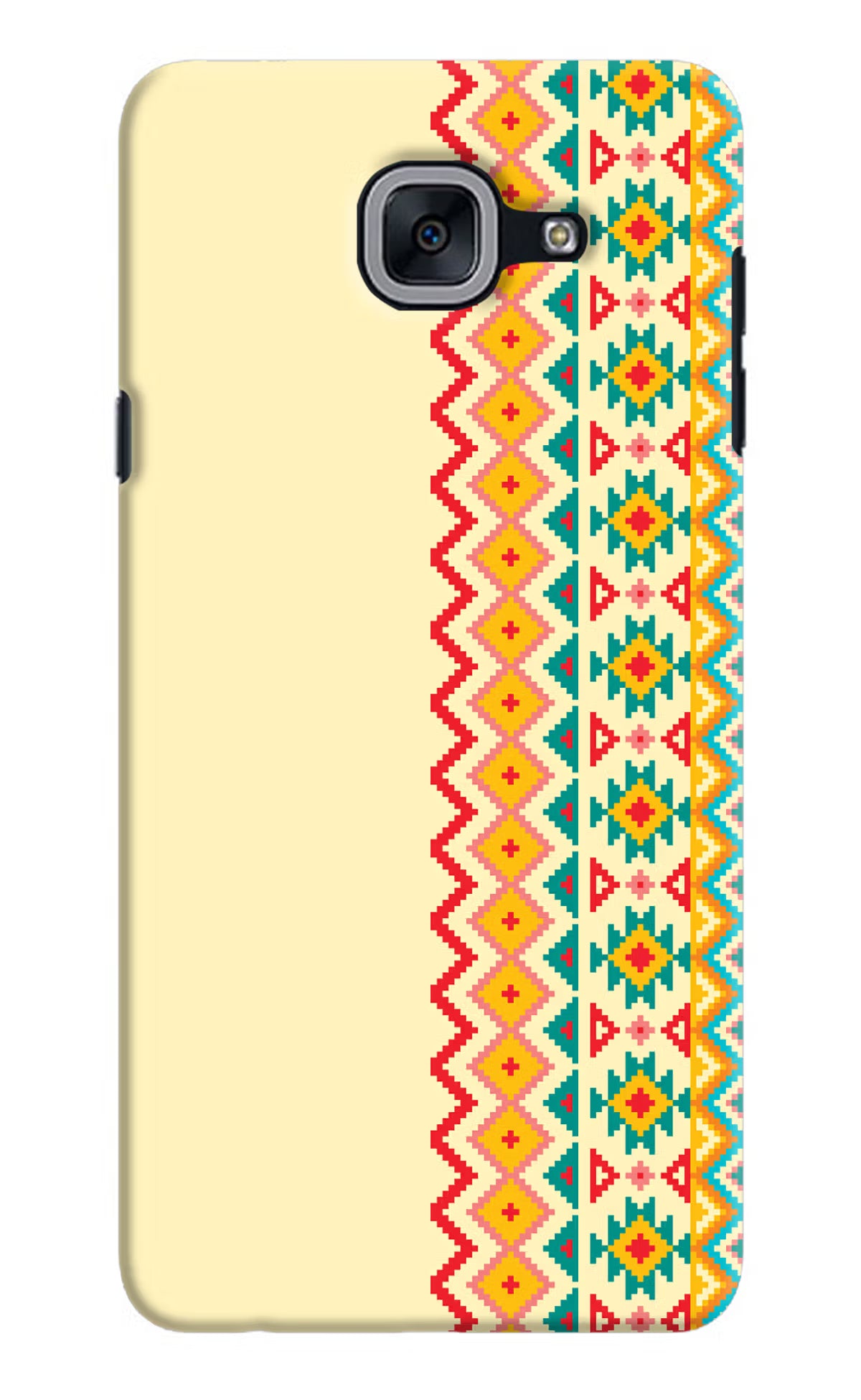 Ethnic Seamless Samsung J7 Max Back Cover - Ethnic Seamless Samsung J7 Max Hard Case Back Cover by Casekaro Ethnic Seamless Samsung J7 Max Hard Case Back Cover by Casekaro