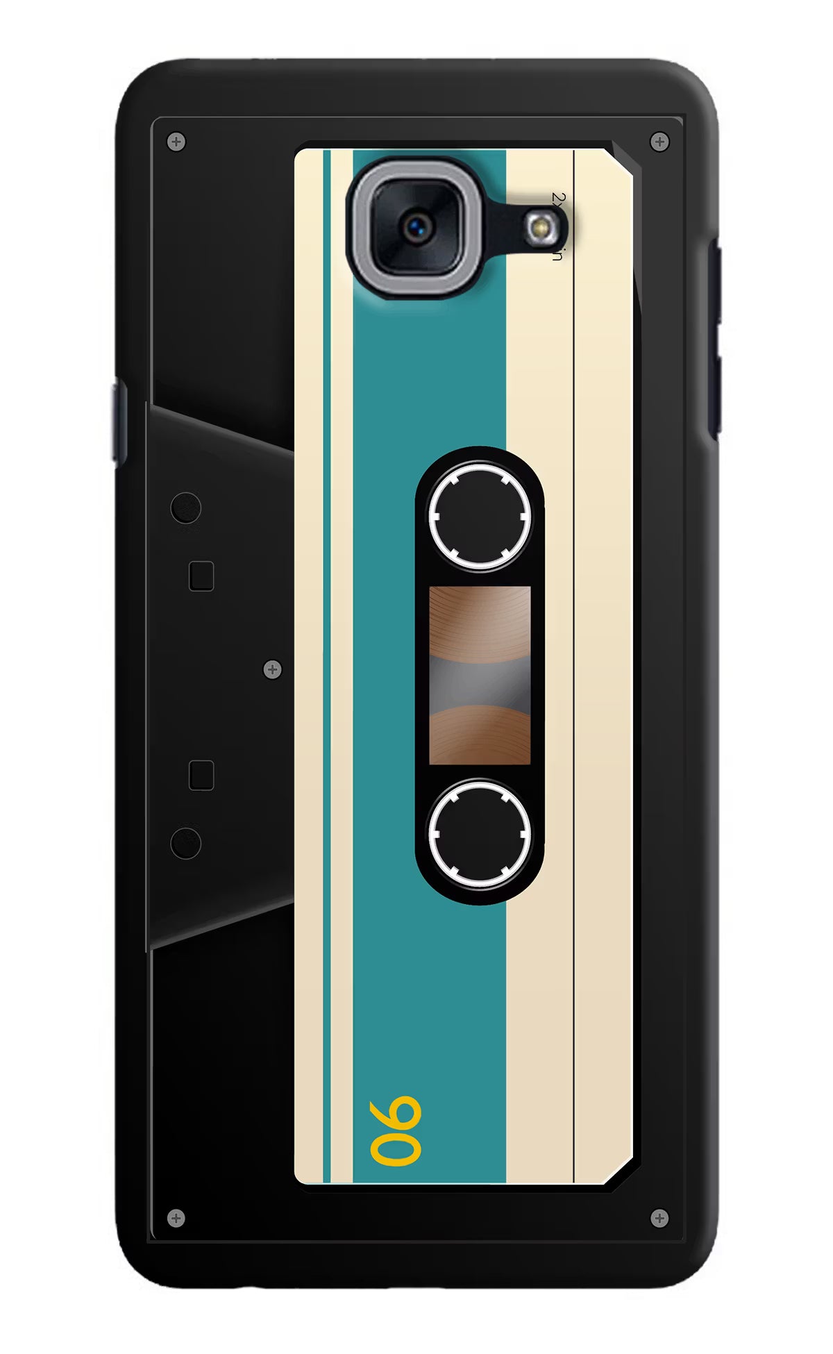 Cassette Samsung J7 Max Back Cover - Cassette Samsung J7 Max Hard Case Back Cover by Casekaro Cassette Samsung J7 Max Hard Case Back Cover by Casekaro