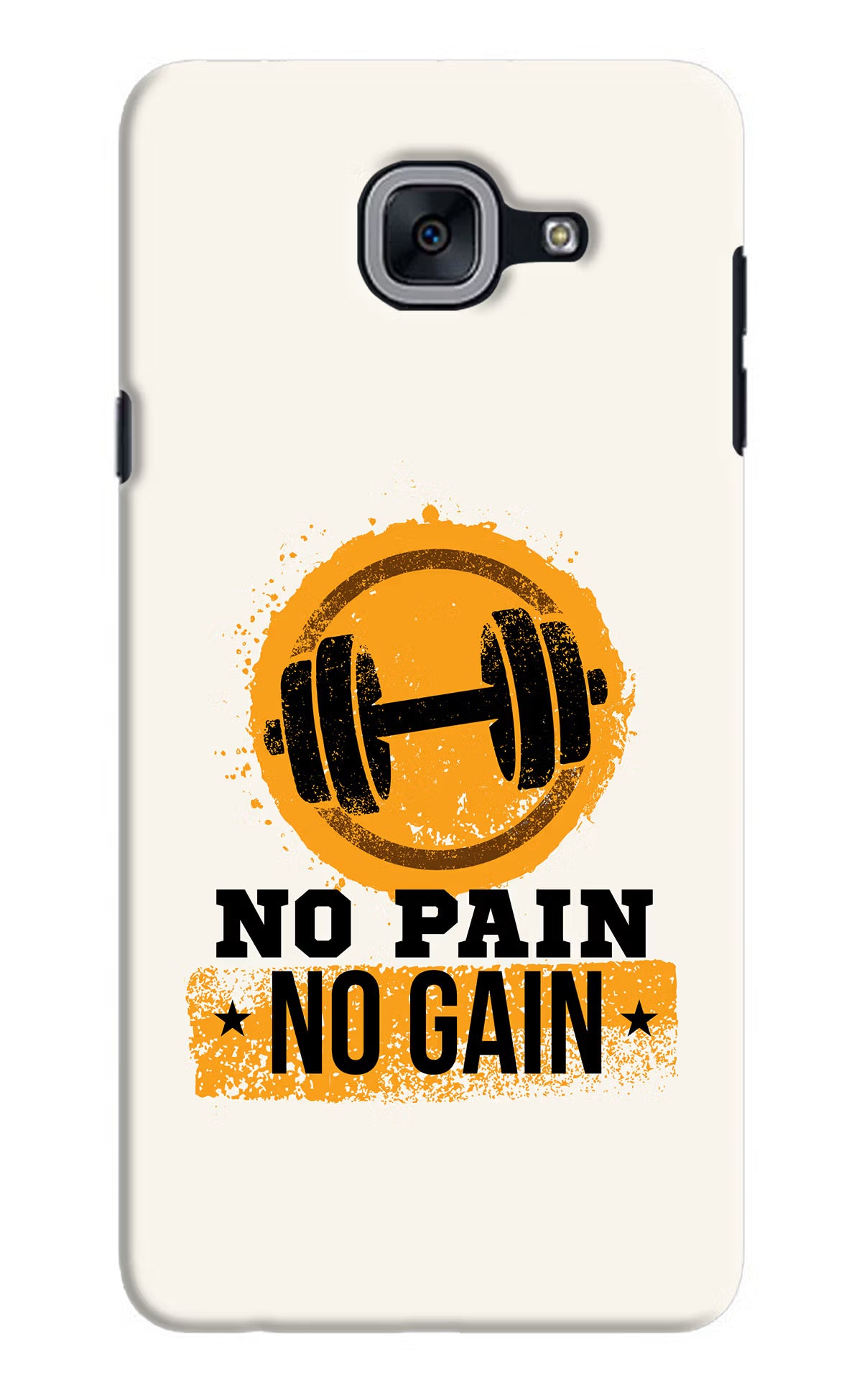 No Pain No Gain Samsung J7 Max Back Cover - No Pain No Gain Samsung J7 Max Hard Case Back Cover by Casekaro No Pain No Gain Samsung J7 Max Hard Case Back Cover by Casekaro