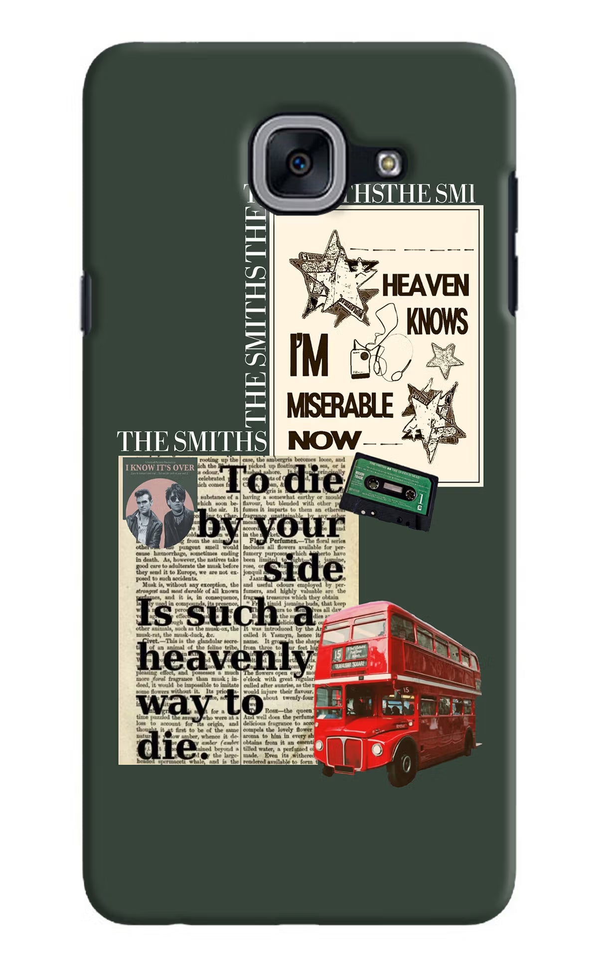 The Smiths Samsung J7 Max Back Cover - The Smiths Samsung J7 Max Hard Case Back Cover by Casekaro The Smiths Samsung J7 Max Hard Case Back Cover by Casekaro