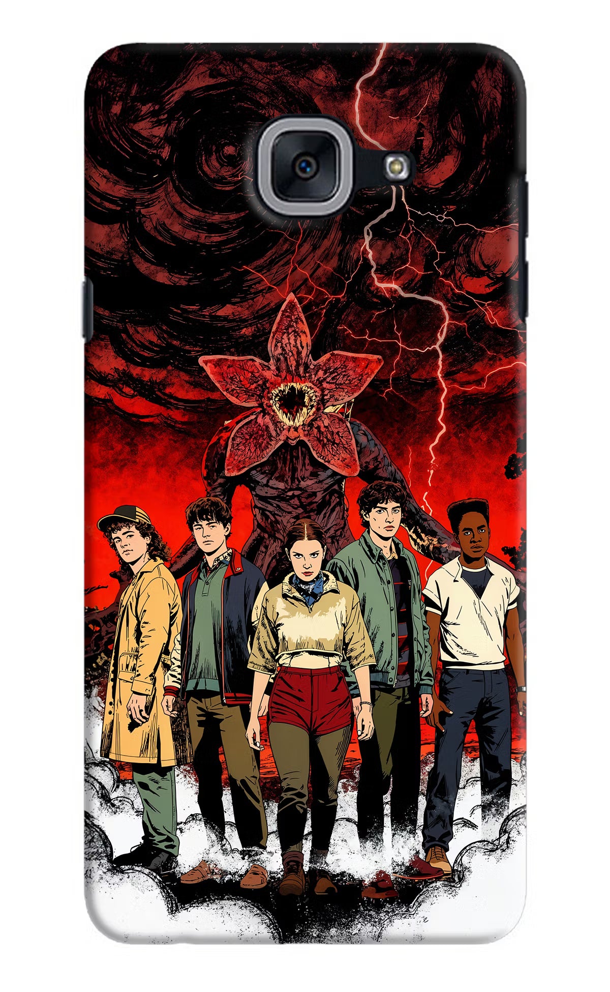 Ordinary Things Characters Samsung J7 Max Back Cover - Ordinary Things Characters Samsung J7 Max Hard Case Back Cover by Casekaro Ordinary Things Characters Samsung J7 Max Hard Case Back Cover by Casekaro