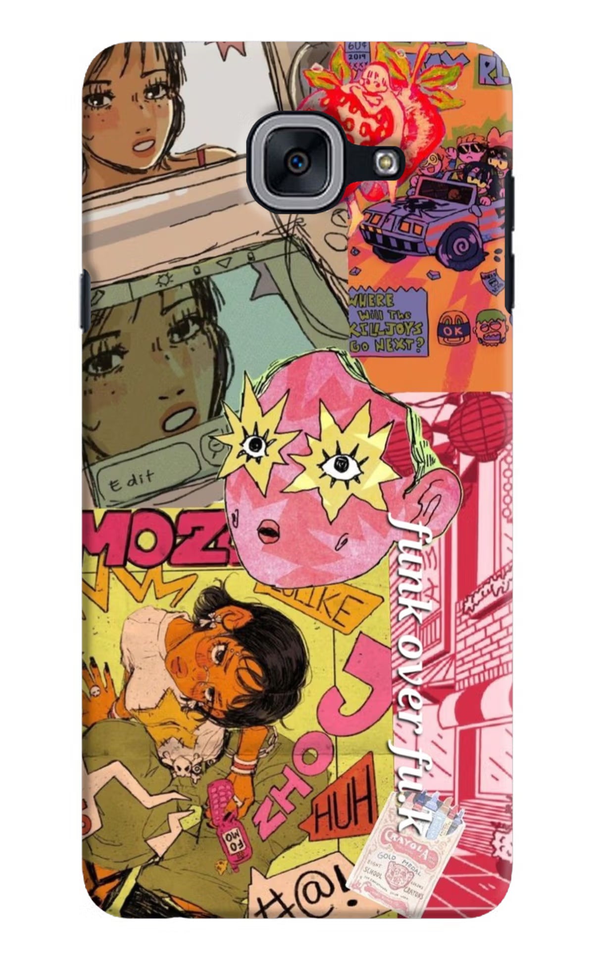 Funkover Samsung J7 Max Back Cover - Funkover Samsung J7 Max Back Cover Funkover Samsung J7 Max Back Cover