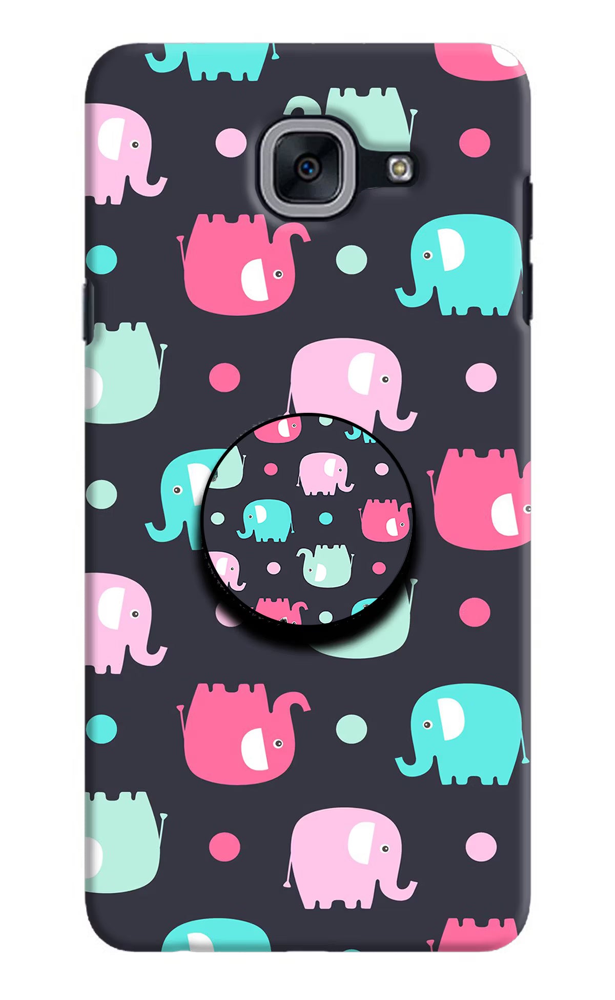 Baby Elephants Samsung J7 Max Pop Case - Baby Elephants Samsung J7 Max Pop Case by Casekaro Baby Elephants Samsung J7 Max Pop Case by Casekaro