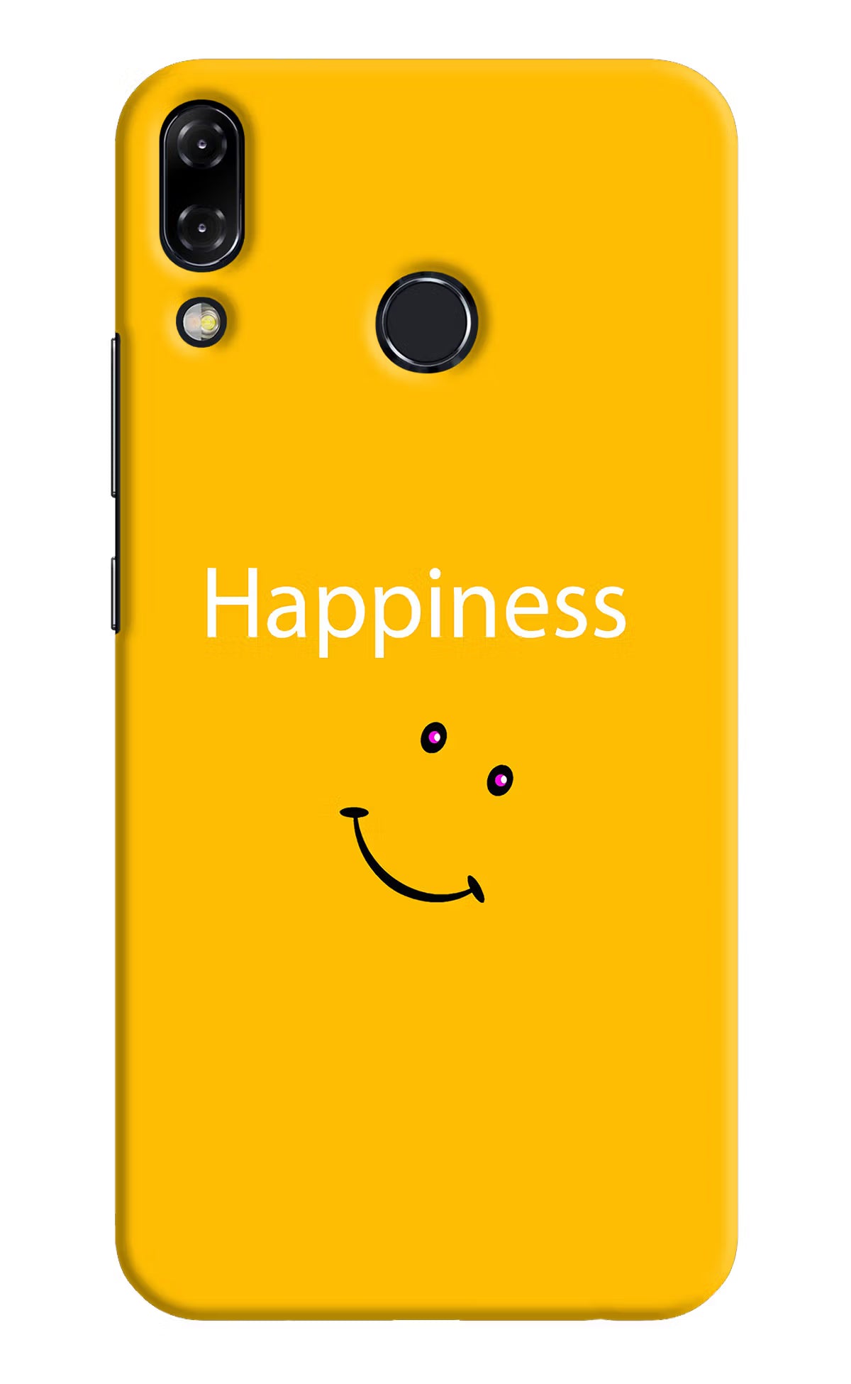 Happiness With Smiley Asus Zenfone 5Z Back Cover - Happiness With Smiley Asus Zenfone 5Z Hard Case Back Cover by Casekaro Happiness With Smiley Asus Zenfone 5Z Hard Case Back Cover by Casekaro