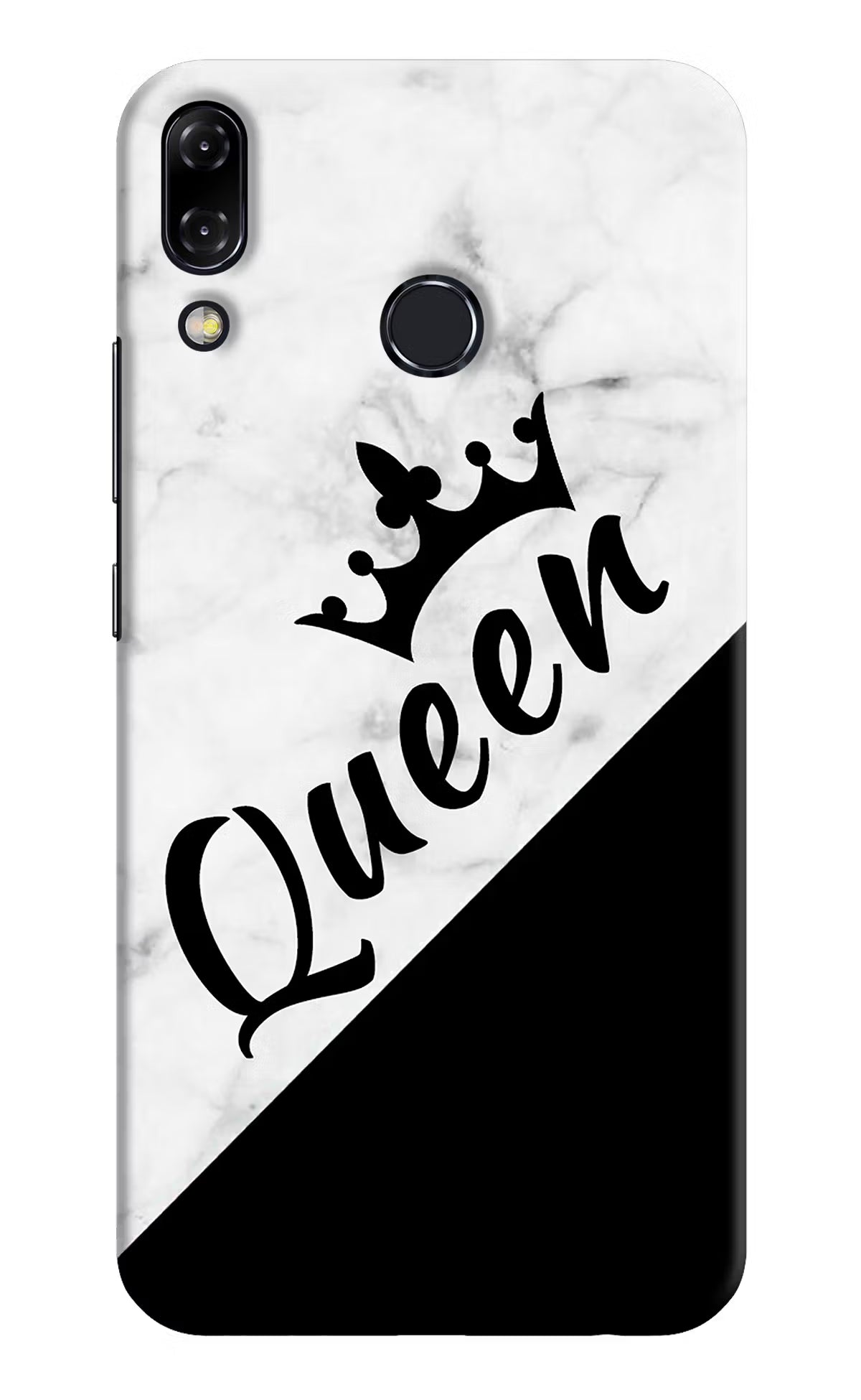 Queen Asus Zenfone 5Z Back Cover - Queen Asus Zenfone 5Z Hard Case Back Cover by Casekaro Queen Asus Zenfone 5Z Hard Case Back Cover by Casekaro