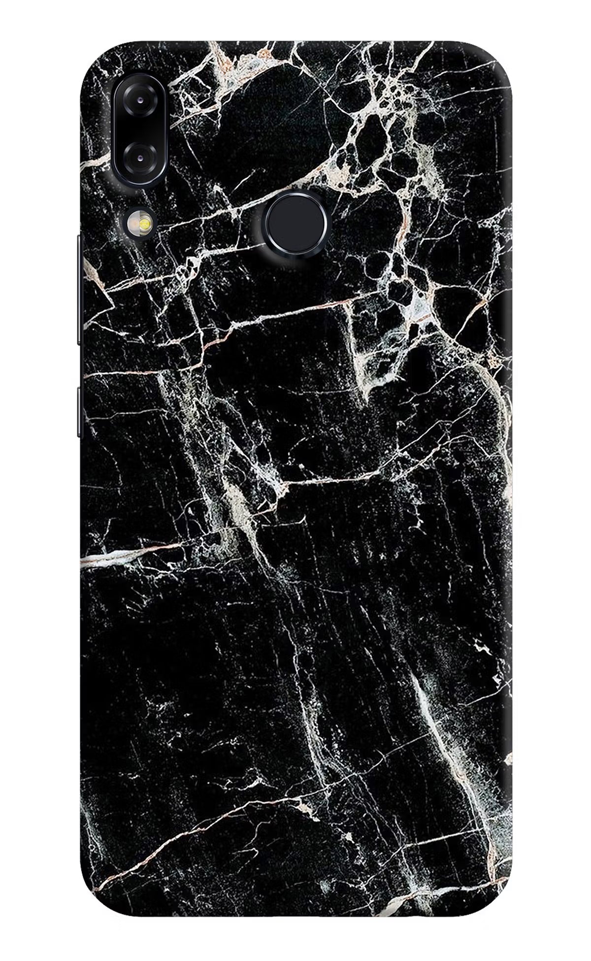 Black Marble Texture Asus Zenfone 5Z Back Cover - Black Marble Texture Asus Zenfone 5Z Hard Case Back Cover by Casekaro Black Marble Texture Asus Zenfone 5Z Hard Case Back Cover by Casekaro