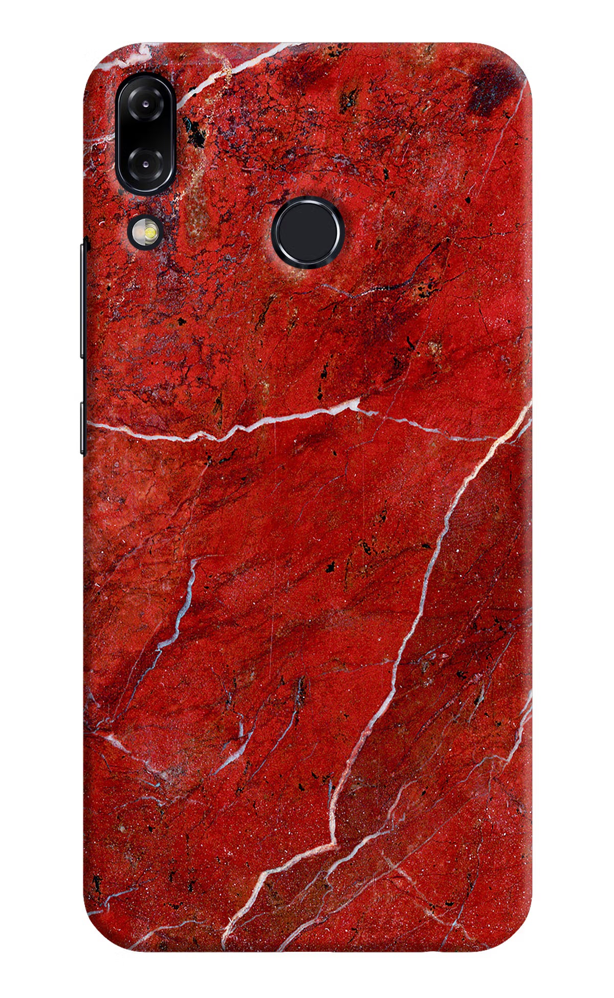 Red Marble Design Asus Zenfone 5Z Back Cover - Red Marble Design Asus Zenfone 5Z Hard Case Back Cover by Casekaro Red Marble Design Asus Zenfone 5Z Hard Case Back Cover by Casekaro