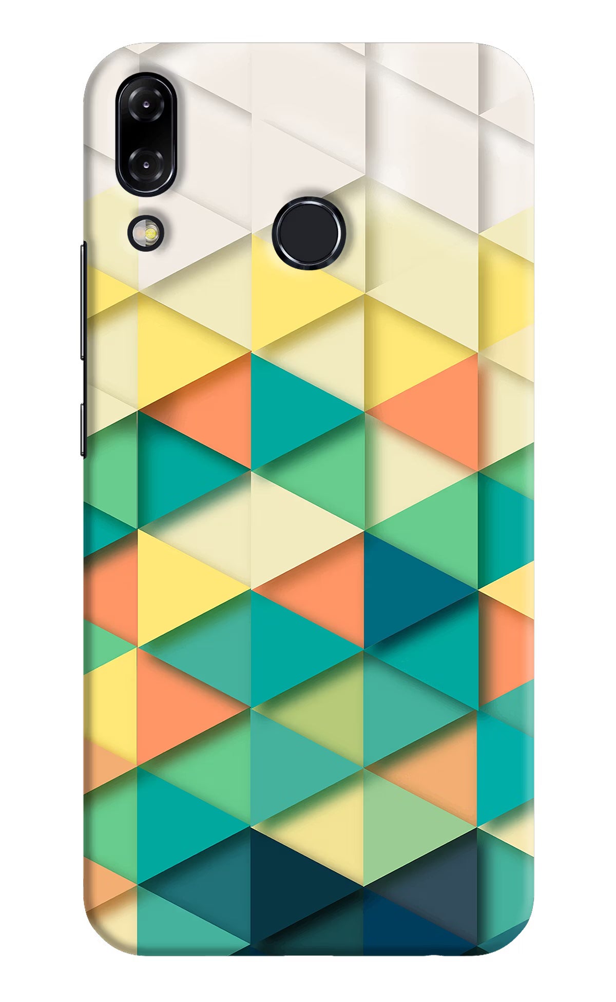 Multicolor Asus Zenfone 5Z Back Cover - Multicolor Asus Zenfone 5Z Hard Case Back Cover by Casekaro Multicolor Asus Zenfone 5Z Hard Case Back Cover by Casekaro