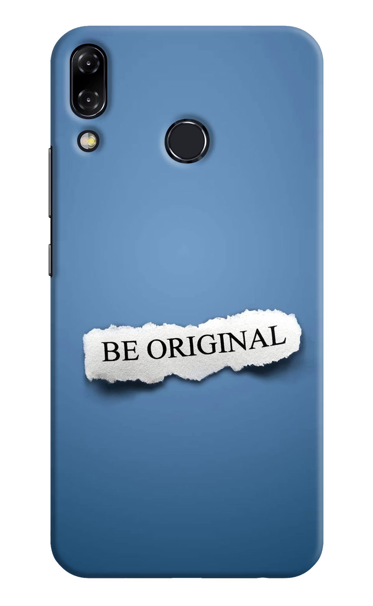 Be Original Asus Zenfone 5Z Back Cover - Be Original Asus Zenfone 5Z Hard Case Back Cover by Casekaro Be Original Asus Zenfone 5Z Hard Case Back Cover by Casekaro
