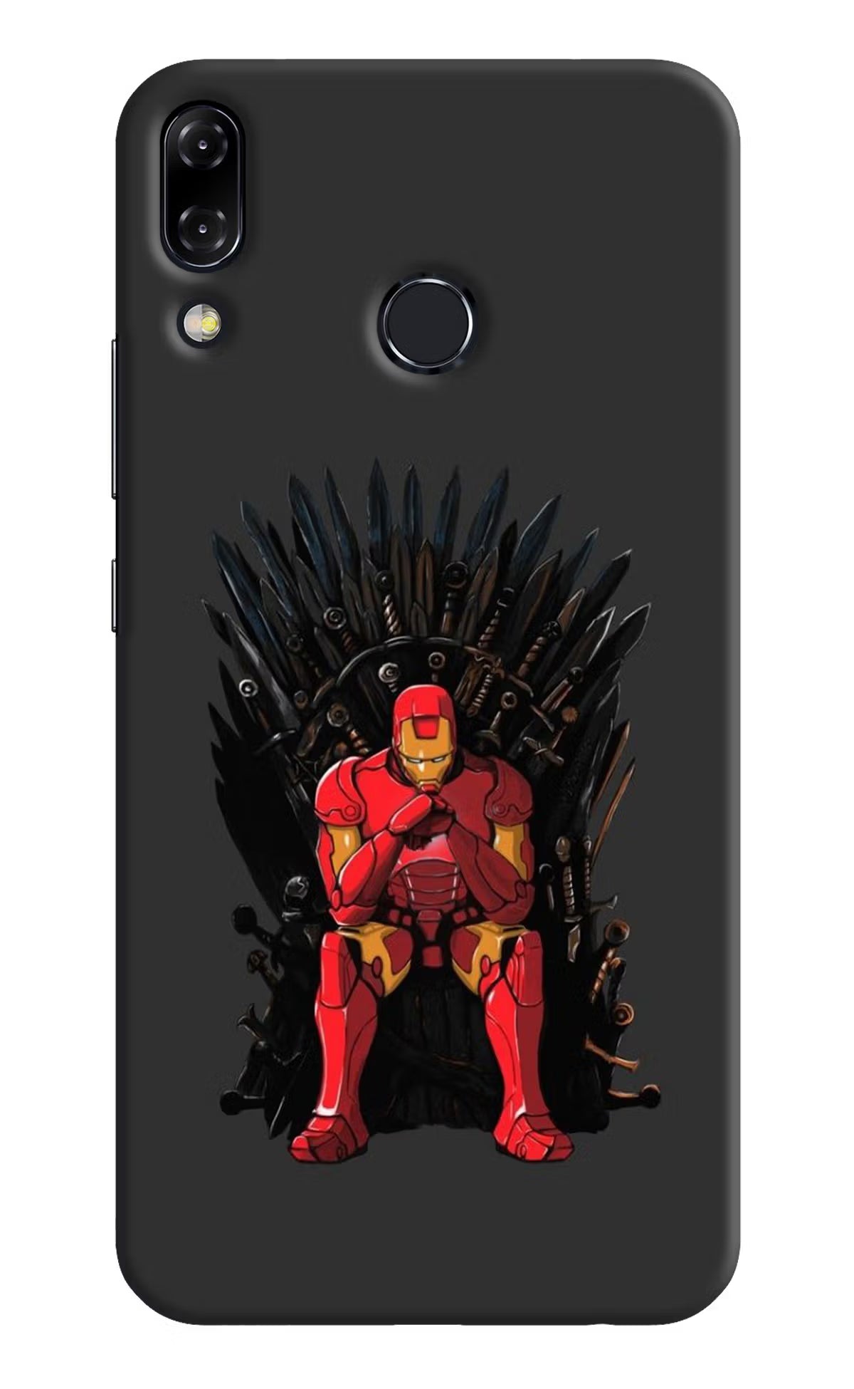 Ironman Throne Asus Zenfone 5Z Back Cover - Ironman Throne Asus Zenfone 5Z Hard Case Back Cover by Casekaro Ironman Throne Asus Zenfone 5Z Hard Case Back Cover by Casekaro