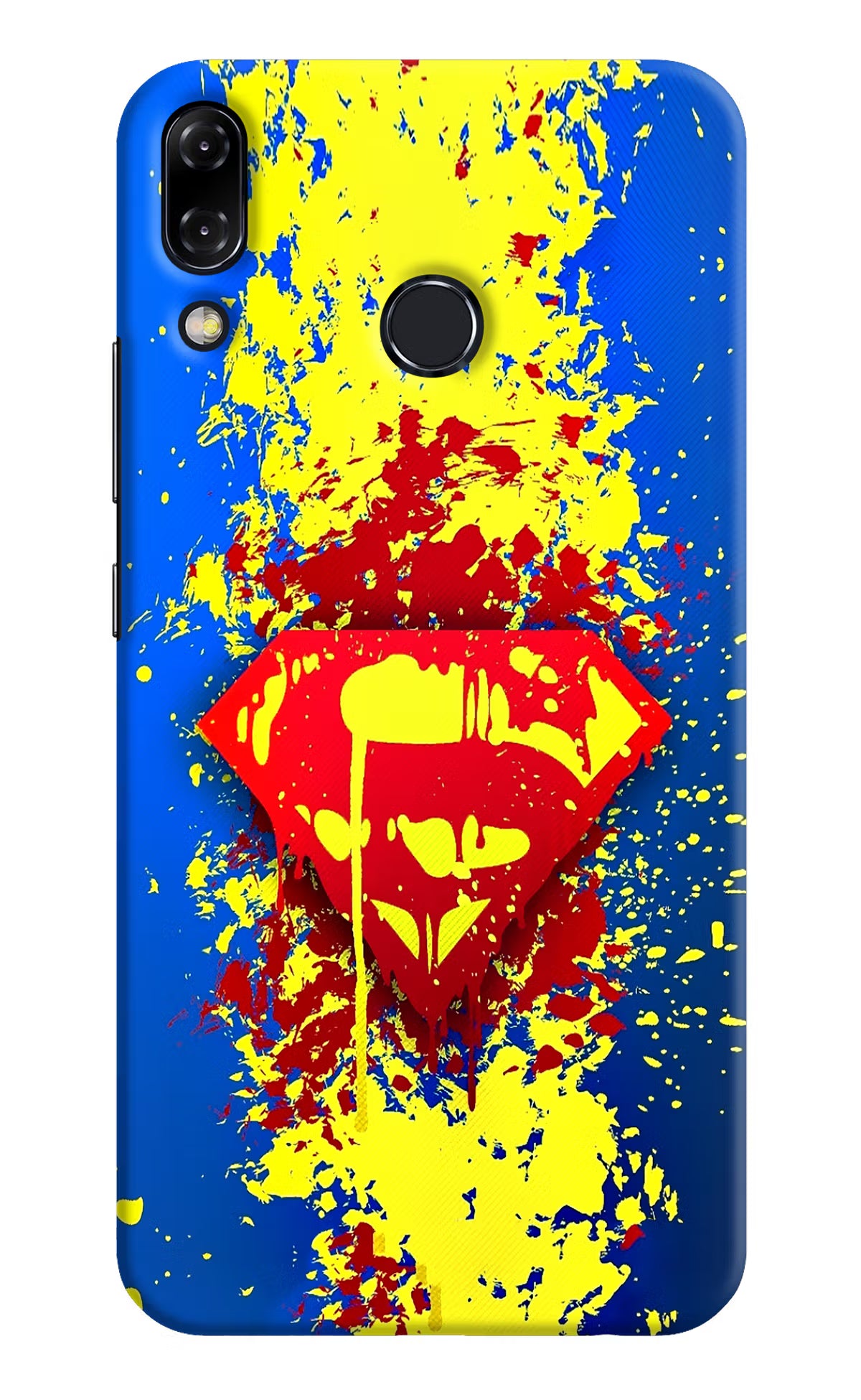 Superman logo Asus Zenfone 5Z Back Cover - Superman logo Asus Zenfone 5Z Hard Case Back Cover by Casekaro Superman logo Asus Zenfone 5Z Hard Case Back Cover by Casekaro