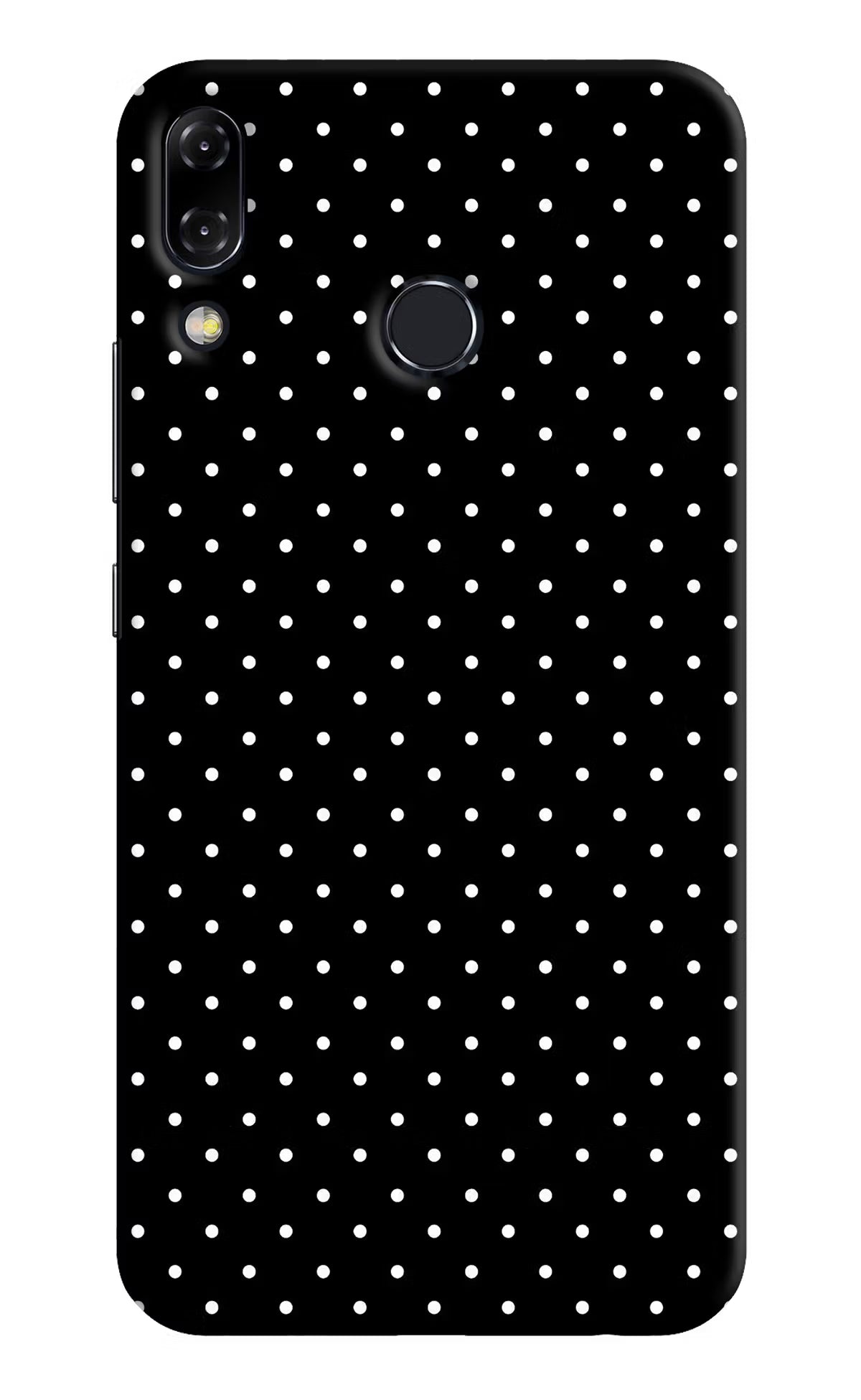 White Dots Asus Zenfone 5Z Back Cover - White Dots Asus Zenfone 5Z Hard Case Back Cover by Casekaro White Dots Asus Zenfone 5Z Hard Case Back Cover by Casekaro