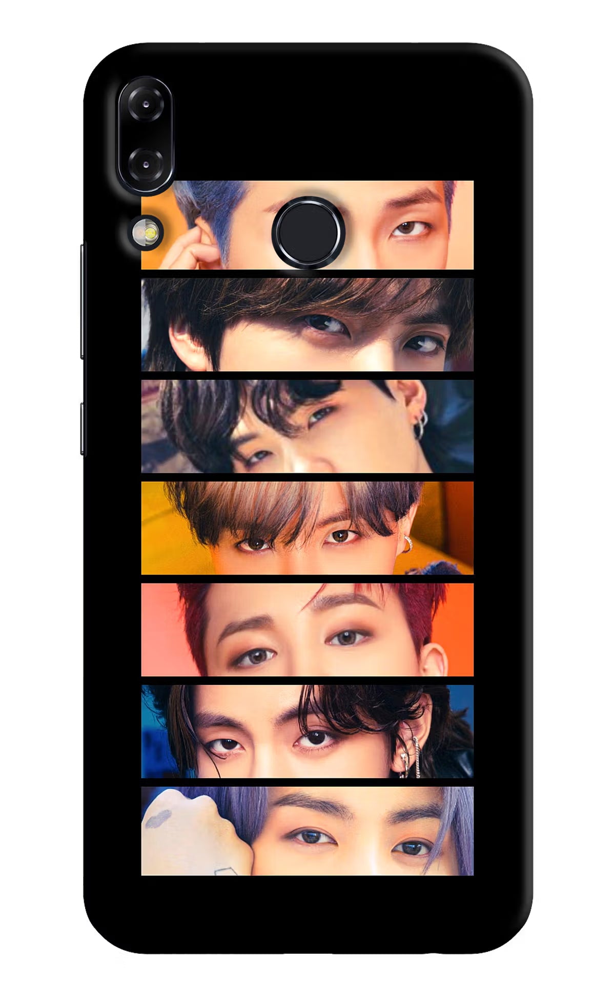 BTS Eyes Asus Zenfone 5Z Back Cover - BTS Eyes Asus Zenfone 5Z Hard Case Back Cover by Casekaro BTS Eyes Asus Zenfone 5Z Hard Case Back Cover by Casekaro