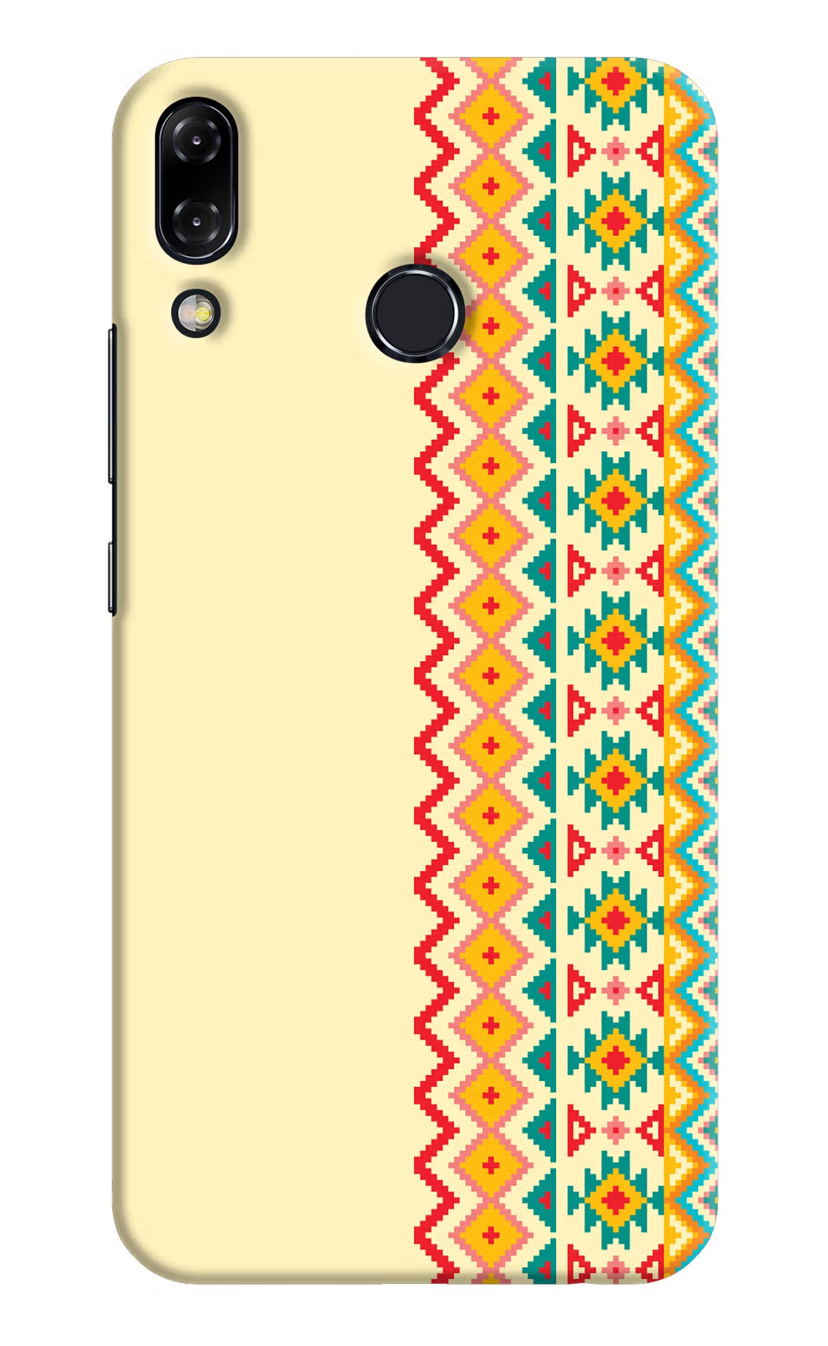 Ethnic Seamless Asus Zenfone 5Z Back Cover - Ethnic Seamless Asus Zenfone 5Z Hard Case Back Cover by Casekaro Ethnic Seamless Asus Zenfone 5Z Hard Case Back Cover by Casekaro