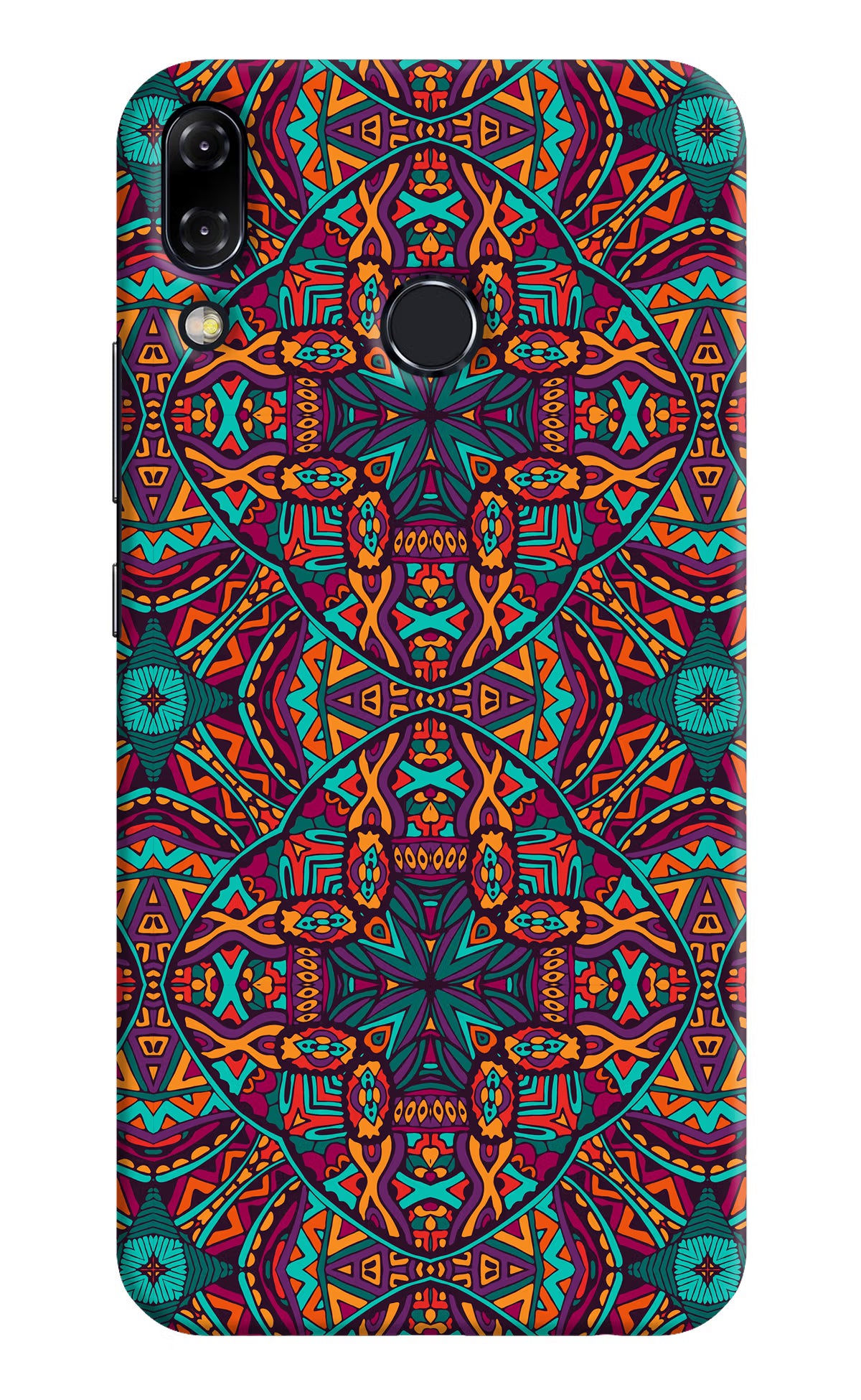 Colour Mandala Asus Zenfone 5Z Back Cover - Colour Mandala Asus Zenfone 5Z Hard Case Back Cover by Casekaro Colour Mandala Asus Zenfone 5Z Hard Case Back Cover by Casekaro
