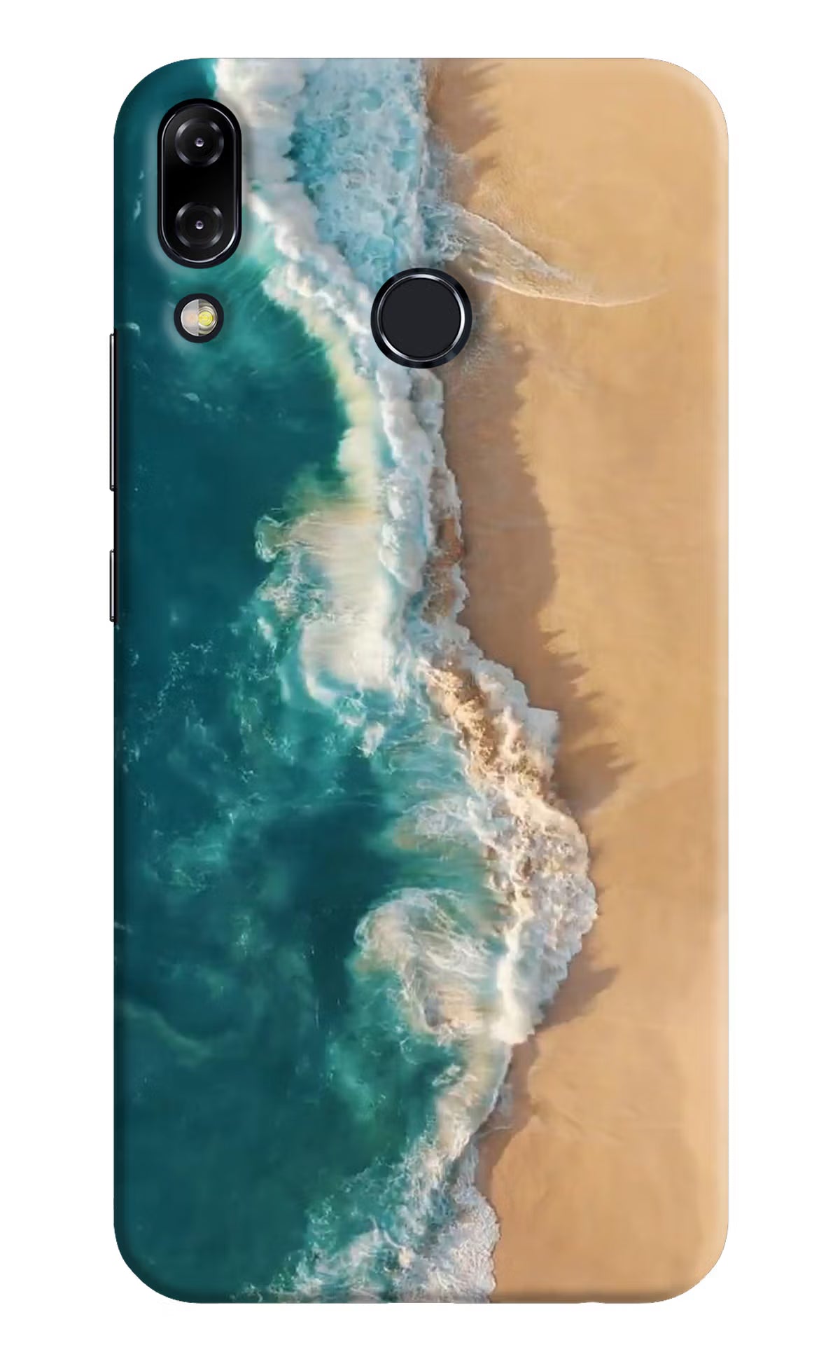 Ocean Beach Asus Zenfone 5Z Back Cover - Ocean Beach Asus Zenfone 5Z Hard Case Back Cover by Casekaro Ocean Beach Asus Zenfone 5Z Hard Case Back Cover by Casekaro