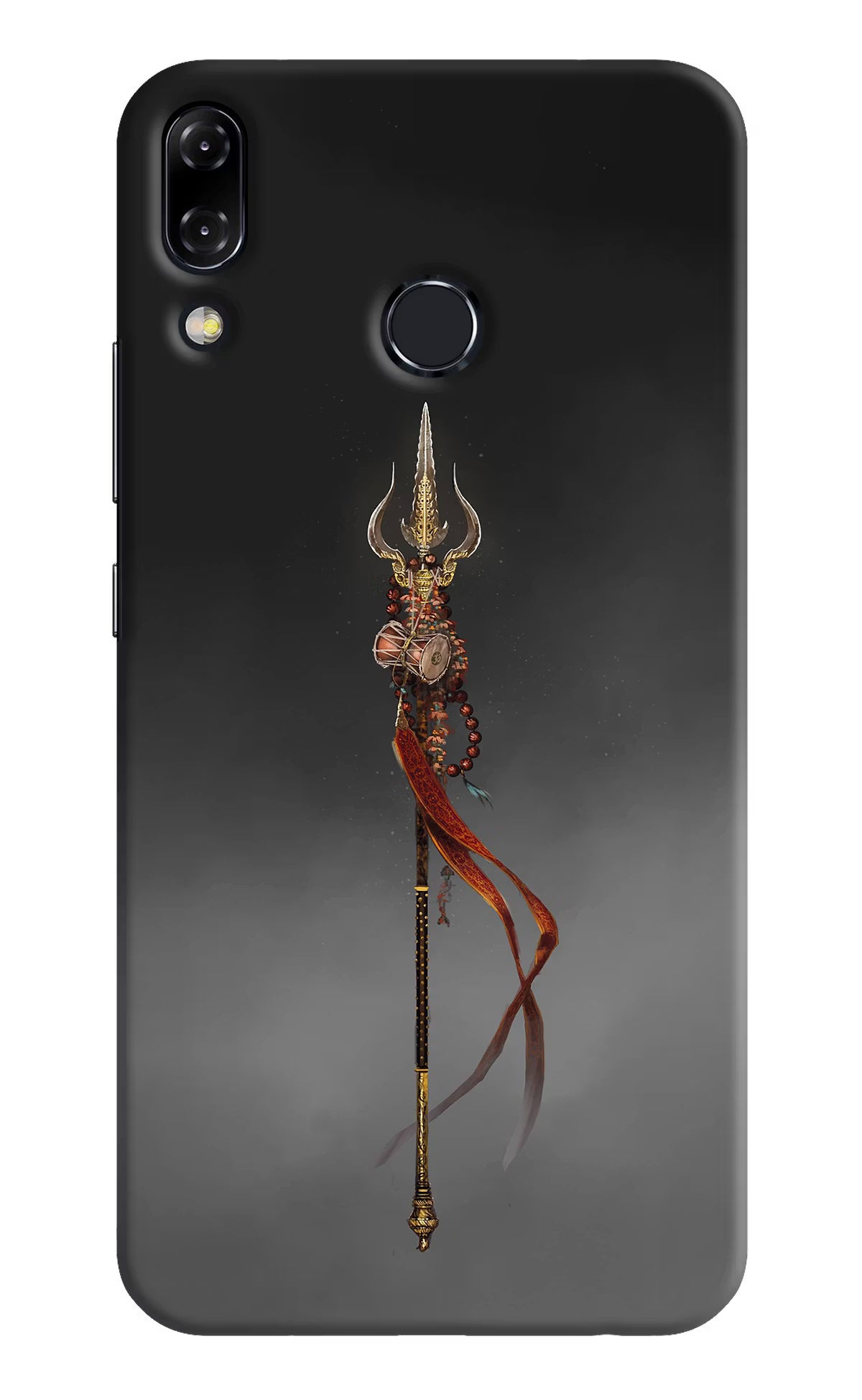 Shiv Trishul Asus Zenfone 5Z Back Cover - Shiv Trishul Asus Zenfone 5Z Hard Case Back Cover by Casekaro Shiv Trishul Asus Zenfone 5Z Hard Case Back Cover by Casekaro