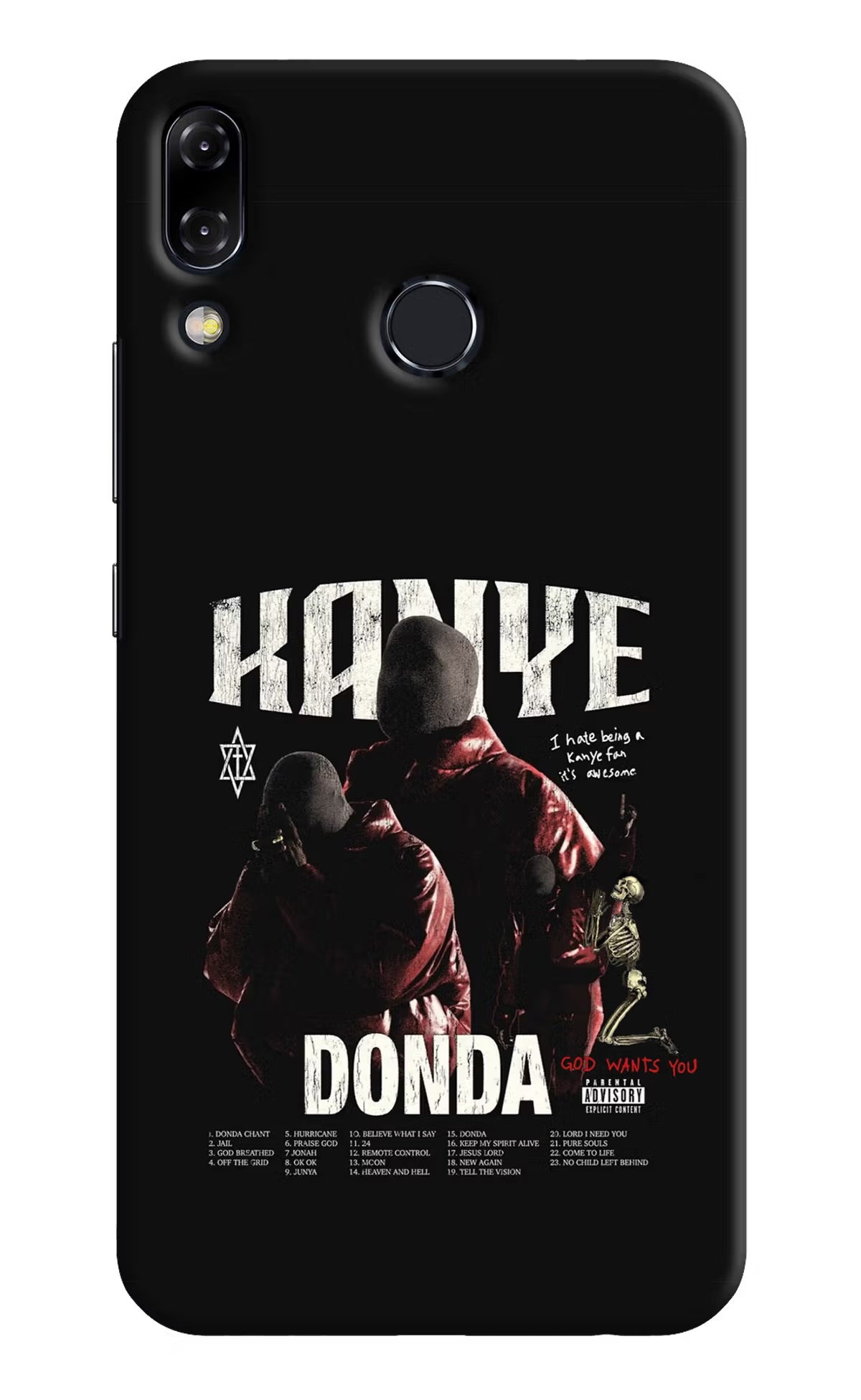Donda Kanye West Asus Zenfone 5Z Back Cover - Donda Kanye West Asus Zenfone 5Z Hard Case Back Cover by Casekaro Donda Kanye West Asus Zenfone 5Z Hard Case Back Cover by Casekaro