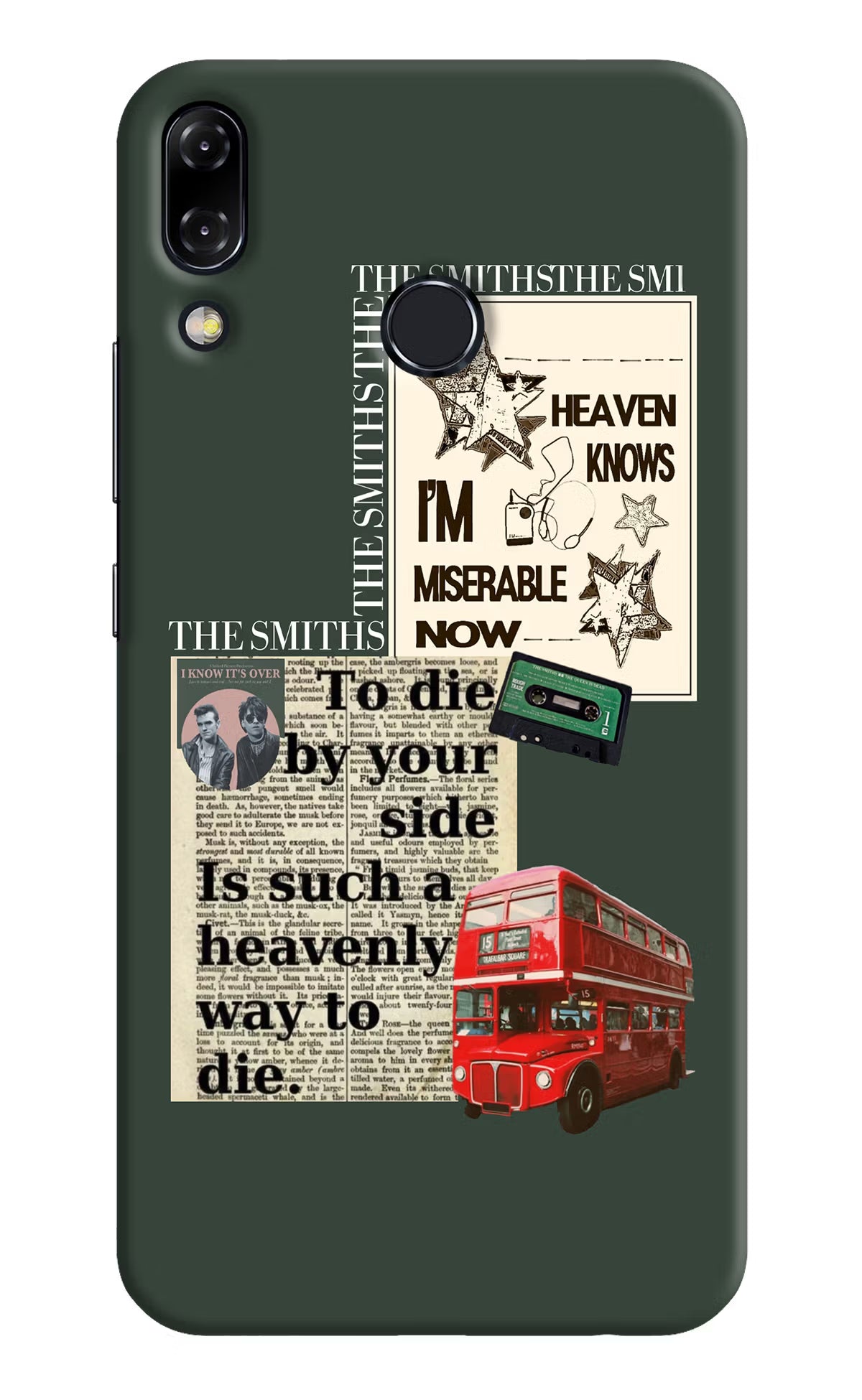 The Smiths Asus Zenfone 5Z Back Cover - The Smiths Asus Zenfone 5Z Hard Case Back Cover by Casekaro The Smiths Asus Zenfone 5Z Hard Case Back Cover by Casekaro