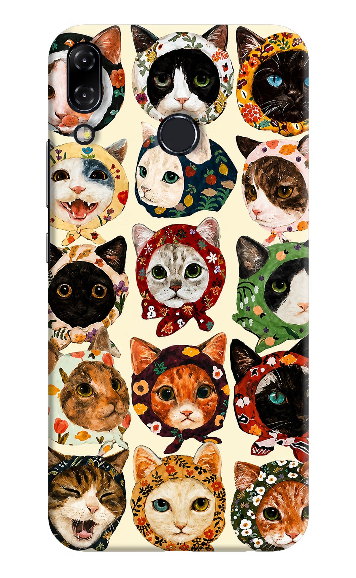 Cool Cat Asus Zenfone 5Z Back Cover - Cool Cat Asus Zenfone 5Z Back Cover Cool Cat Asus Zenfone 5Z Back Cover