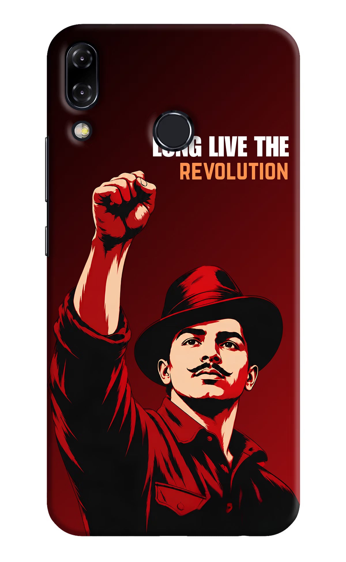Bhagat Singh Revolution Asus Zenfone 5Z Back Cover - Bhagat Singh Revolution Asus Zenfone 5Z Back Cover Bhagat Singh Revolution Asus Zenfone 5Z Back Cover