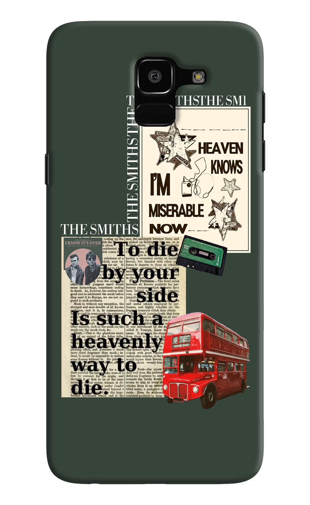 The Smiths Samsung J6 Back Cover - The Smiths Samsung J6 Back Cover The Smiths Samsung J6 Back Cover