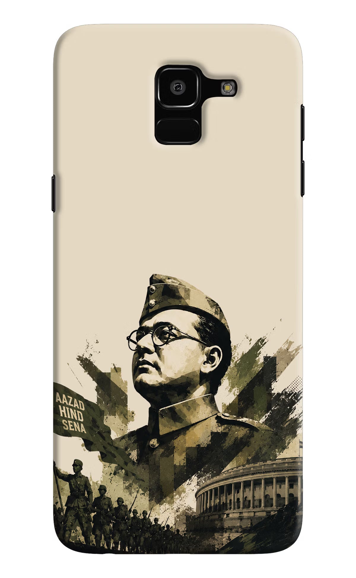 Netaji Rising Samsung J6 Back Cover - Netaji Rising Samsung J6 Back Cover Netaji Rising Samsung J6 Back Cover