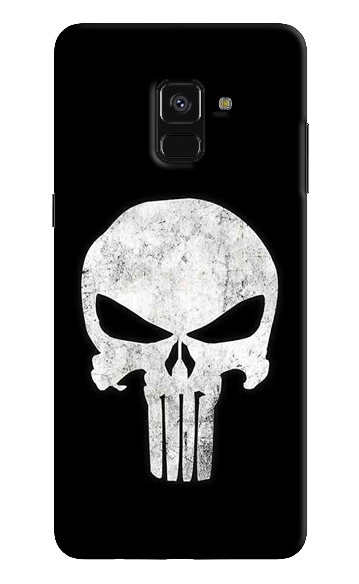 Punisher Skull Samsung A8 plus Back Cover - Punisher Skull Samsung A8 plus Hard Case Back Cover by Casekaro Punisher Skull Samsung A8 plus Hard Case Back Cover by Casekaro
