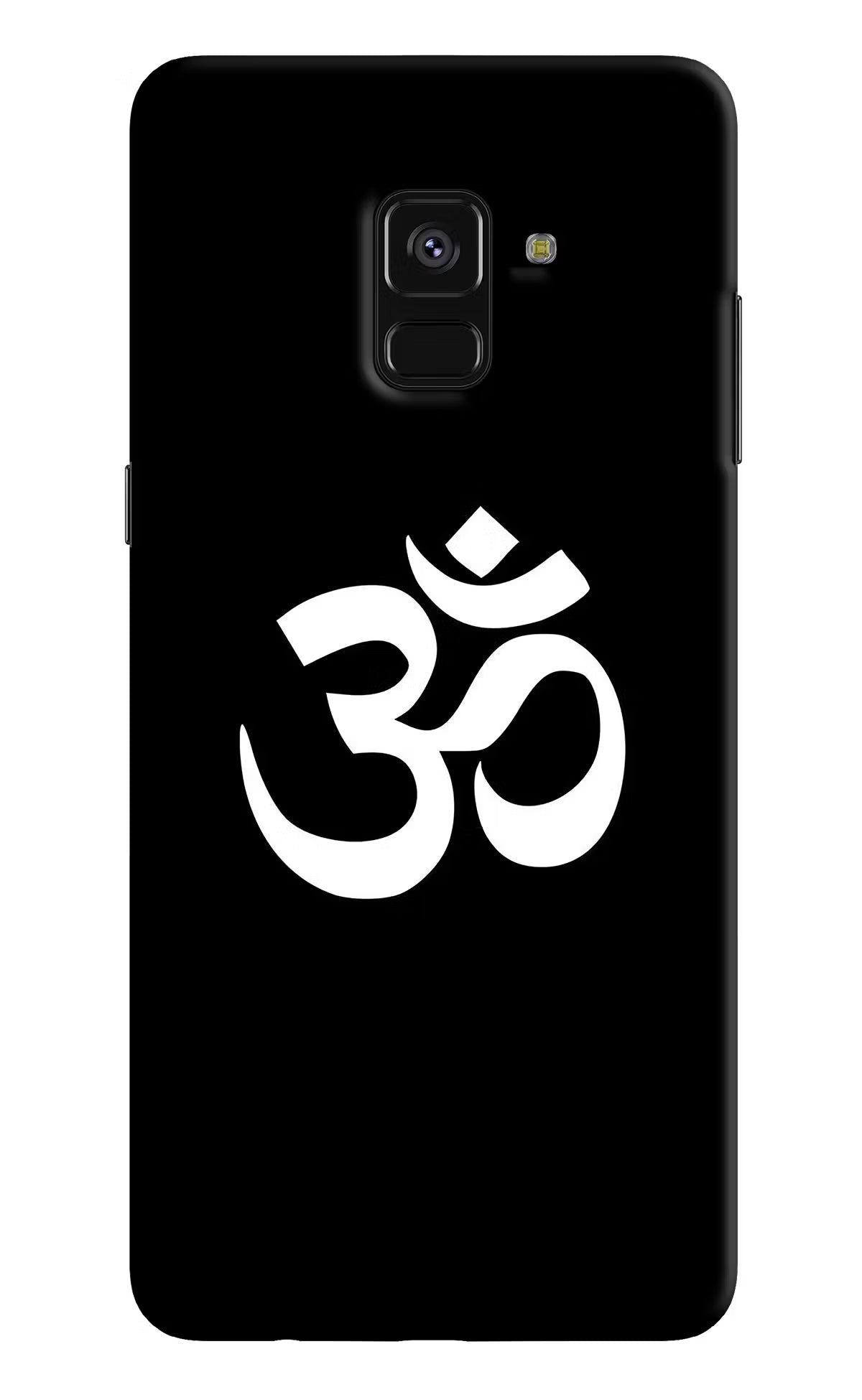 Om Samsung A8 plus Back Cover - Om Samsung A8 plus Hard Case Back Cover by Casekaro Om Samsung A8 plus Hard Case Back Cover by Casekaro