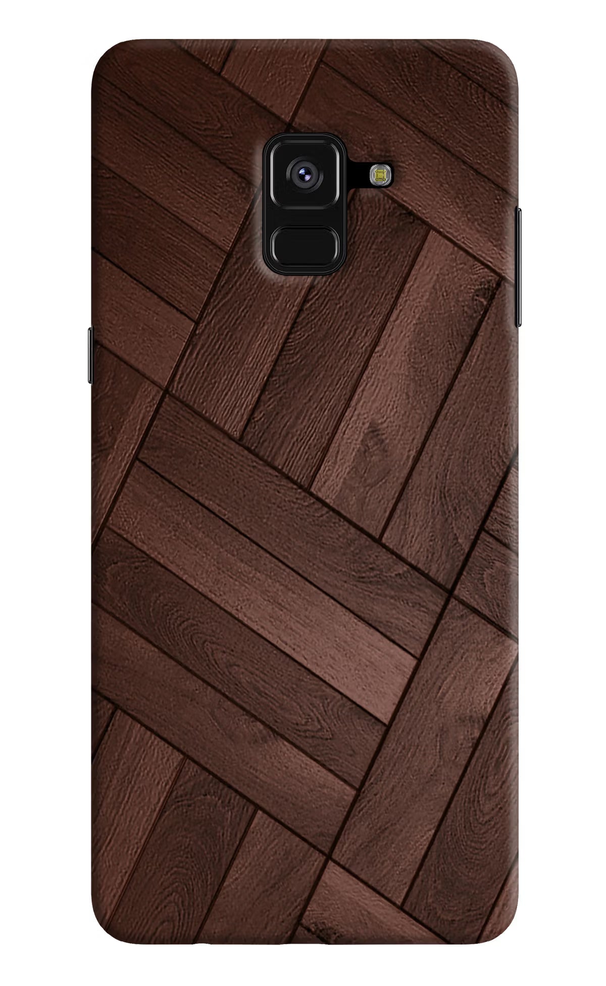 Wooden Texture Design Samsung A8 plus Back Cover - Wooden Texture Design Samsung A8 plus Hard Case Back Cover by Casekaro Wooden Texture Design Samsung A8 plus Hard Case Back Cover by Casekaro