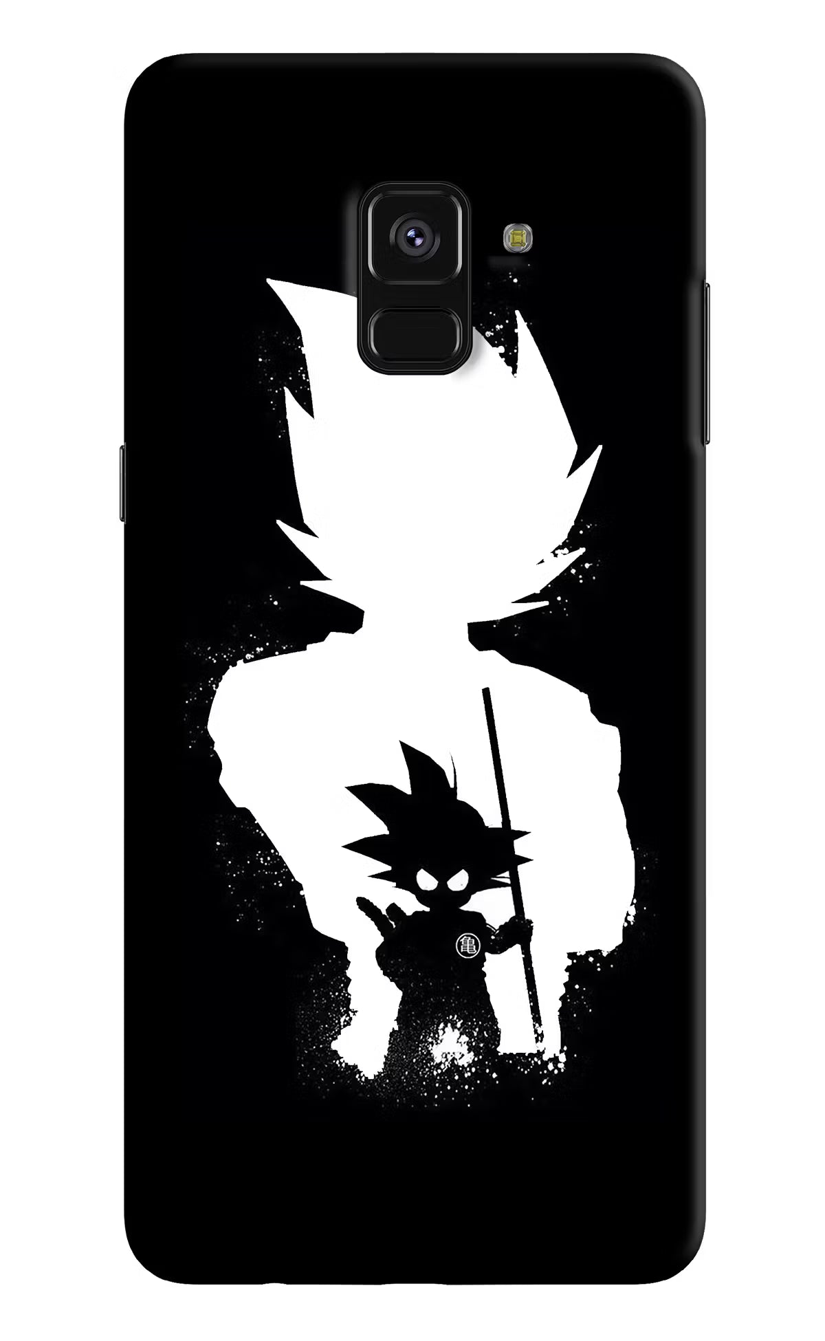 Goku Shadow Samsung A8 plus Back Cover - Goku Shadow Samsung A8 plus Hard Case Back Cover by Casekaro Goku Shadow Samsung A8 plus Hard Case Back Cover by Casekaro