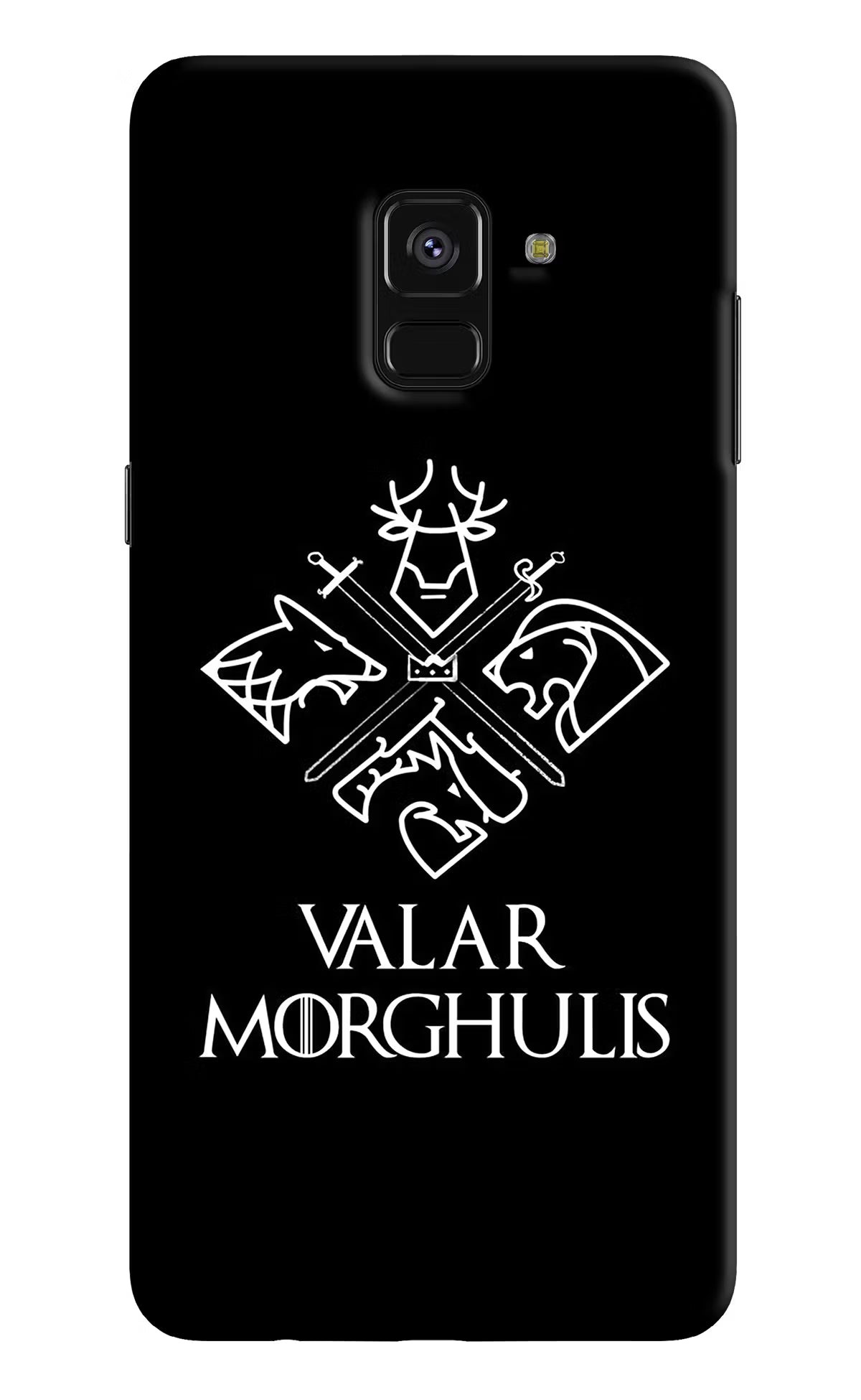 Valar Morghulis | Game Of Thrones Samsung A8 plus Back Cover - Valar Morghulis | Game Of Thrones Samsung A8 plus Hard Case Back Cover by Casekaro Valar Morghulis | Game Of Thrones Samsung A8 plus Hard Case Back Cover by Casekaro