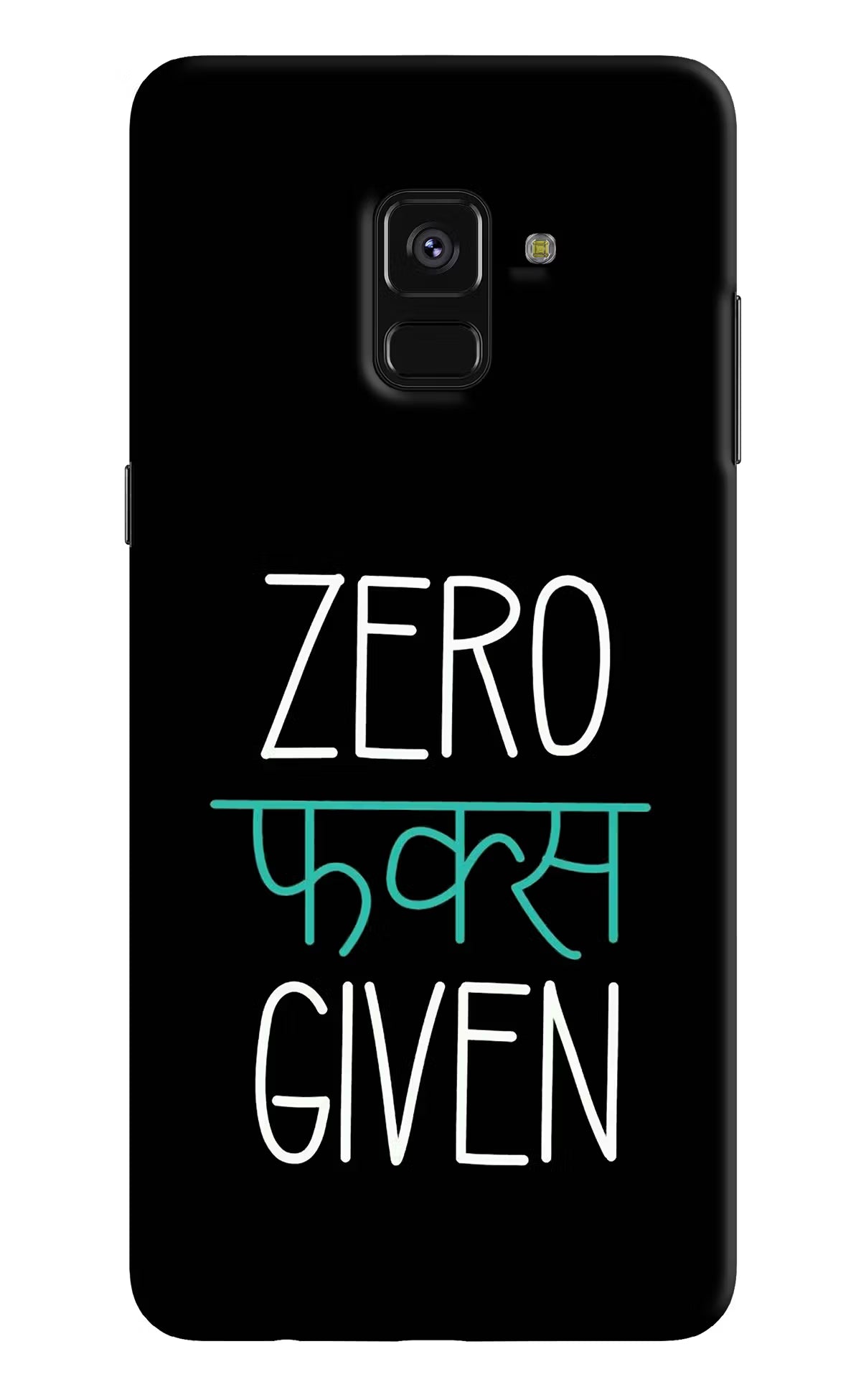 Zero Fucks Given Samsung A8 plus Back Cover - Zero Fucks Given Samsung A8 plus Hard Case Back Cover by Casekaro Zero Fucks Given Samsung A8 plus Hard Case Back Cover by Casekaro