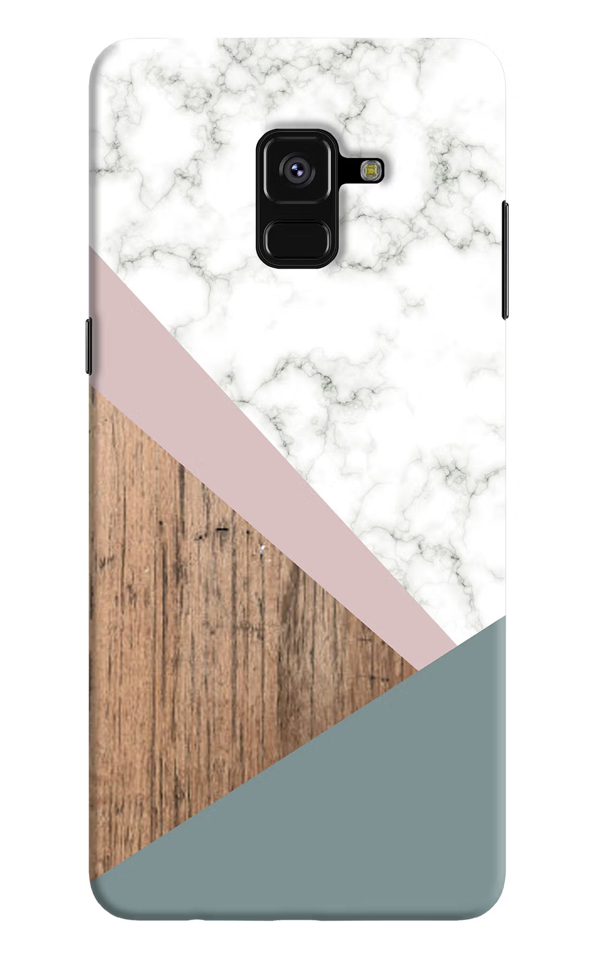 Marble wood Abstract Samsung A8 plus Back Cover - Marble wood Abstract Samsung A8 plus Hard Case Back Cover by Casekaro Marble wood Abstract Samsung A8 plus Hard Case Back Cover by Casekaro