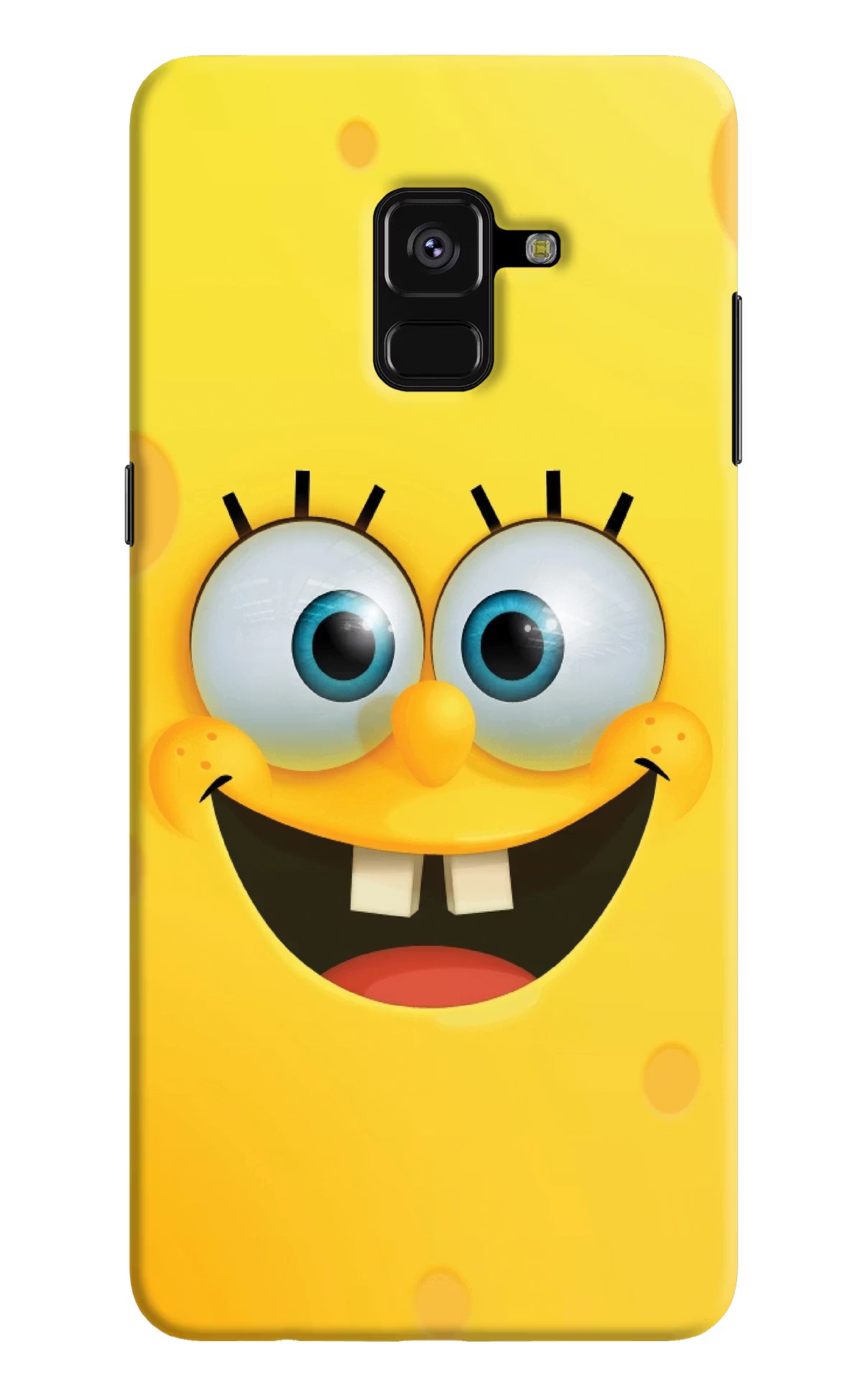Sponge 1 Samsung A8 plus Back Cover - Sponge 1 Samsung A8 plus Hard Case Back Cover by Casekaro Sponge 1 Samsung A8 plus Hard Case Back Cover by Casekaro
