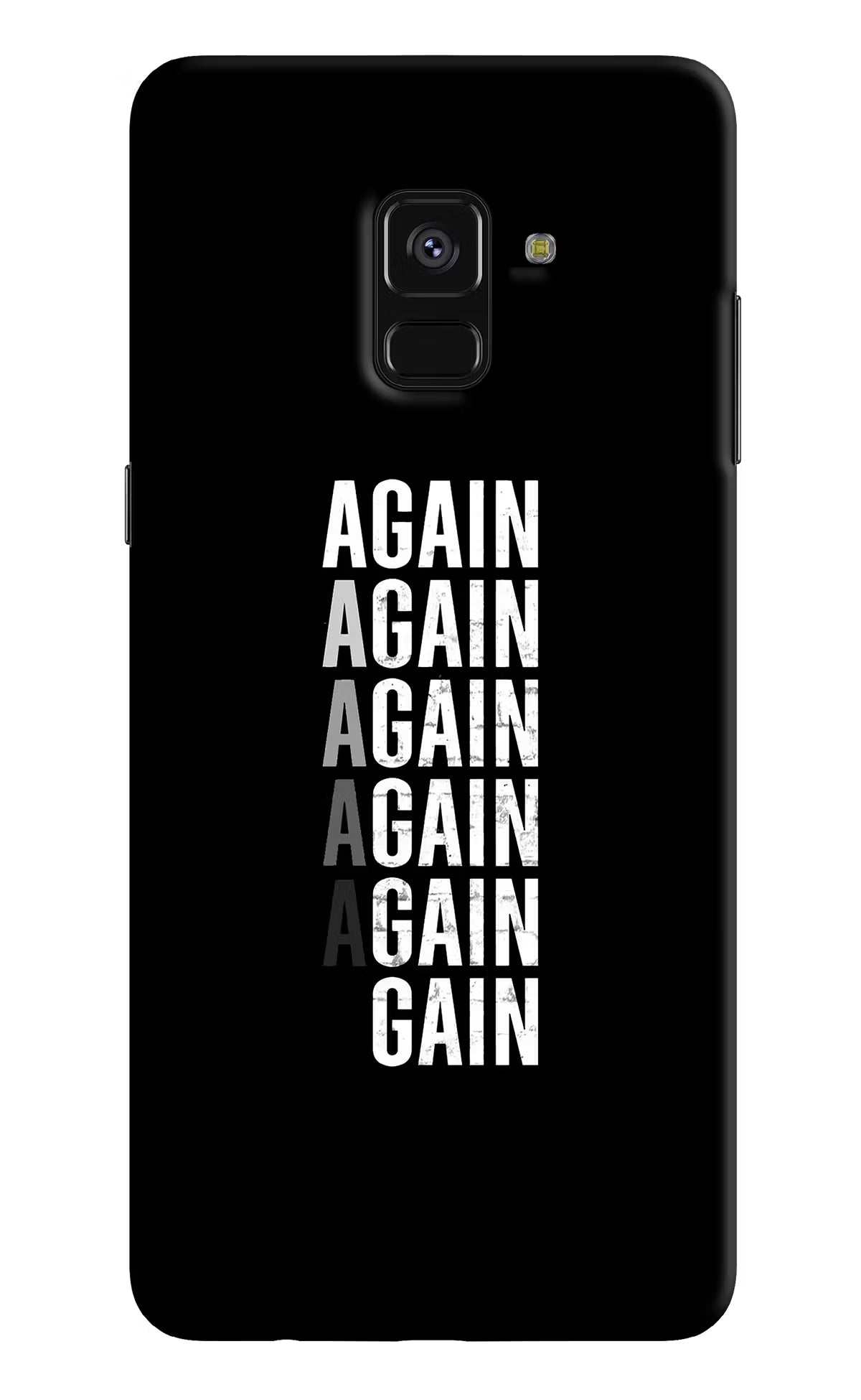 Again Again Gain Samsung A8 plus Back Cover - Again Again Gain Samsung A8 plus Hard Case Back Cover by Casekaro Again Again Gain Samsung A8 plus Hard Case Back Cover by Casekaro