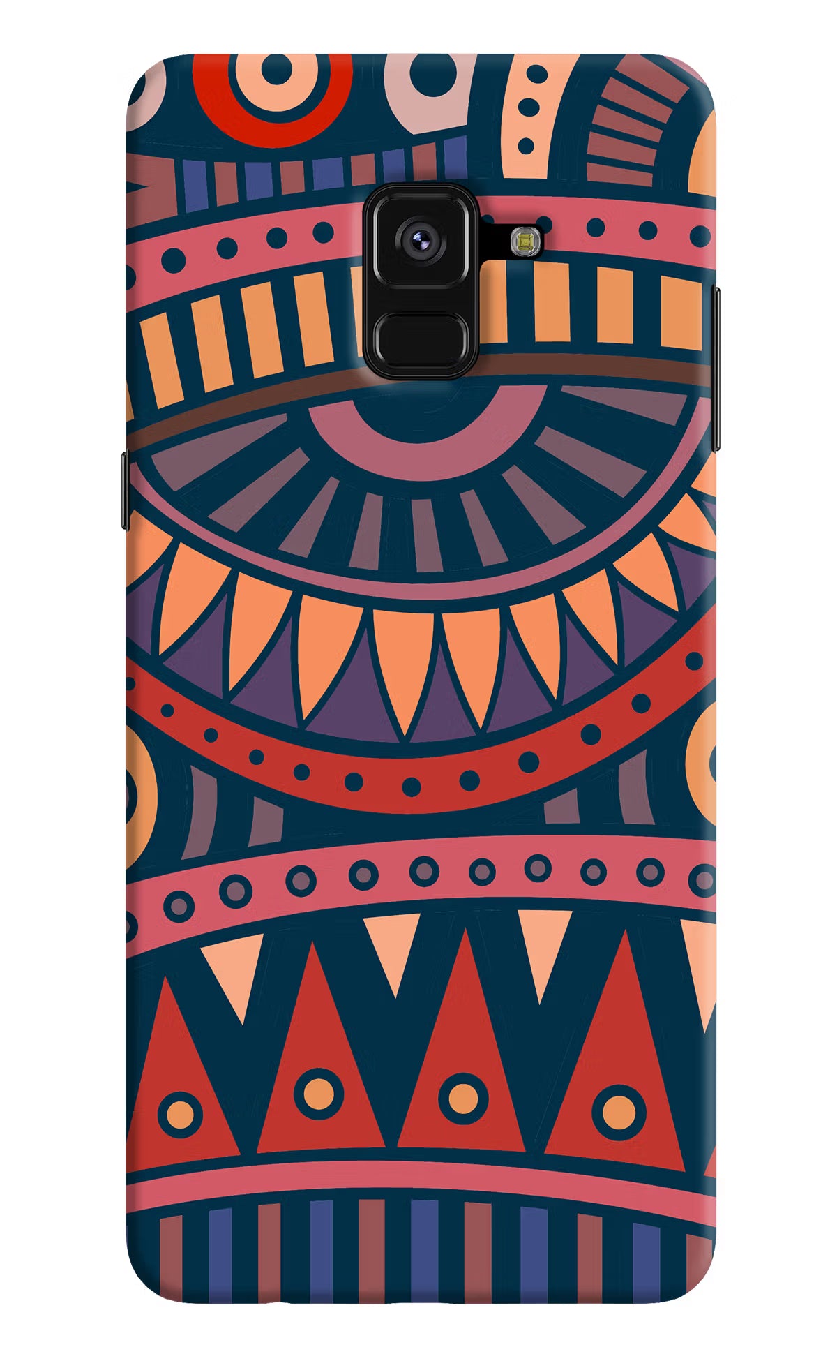 African Culture Design Samsung A8 plus Back Cover - African Culture Design Samsung A8 plus Hard Case Back Cover by Casekaro African Culture Design Samsung A8 plus Hard Case Back Cover by Casekaro