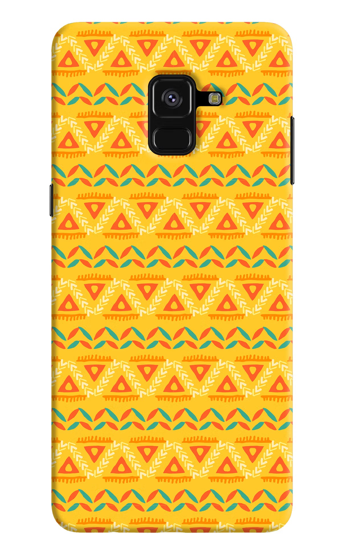 Tribal Pattern Samsung A8 plus Back Cover - Tribal Pattern Samsung A8 plus Hard Case Back Cover by Casekaro Tribal Pattern Samsung A8 plus Hard Case Back Cover by Casekaro