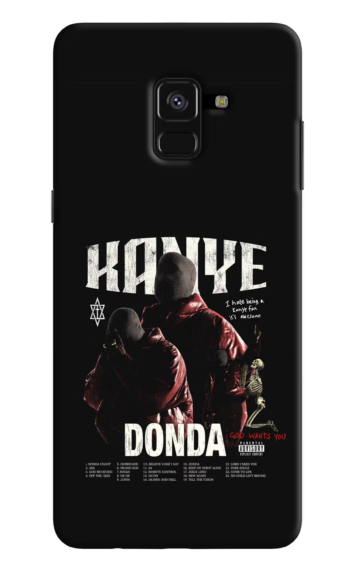 Donda Kanye West Samsung A8 plus Back Cover - Donda Kanye West Samsung A8 plus Hard Case Back Cover by Casekaro Donda Kanye West Samsung A8 plus Hard Case Back Cover by Casekaro