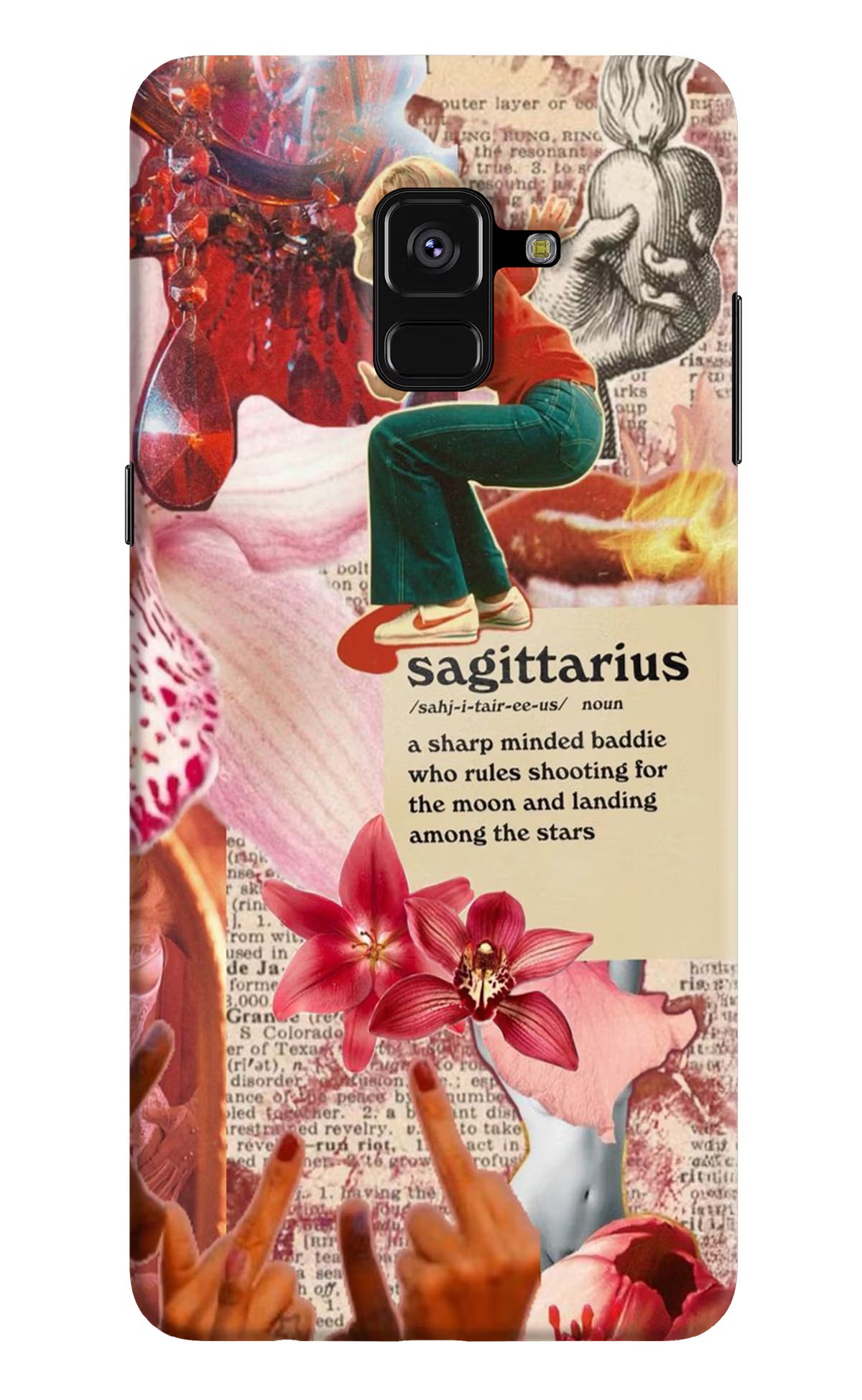 Sagittarius Zodiac Samsung A8 plus Back Cover - Sagittarius Zodiac Samsung A8 plus Hard Case Back Cover by Casekaro Sagittarius Zodiac Samsung A8 plus Hard Case Back Cover by Casekaro