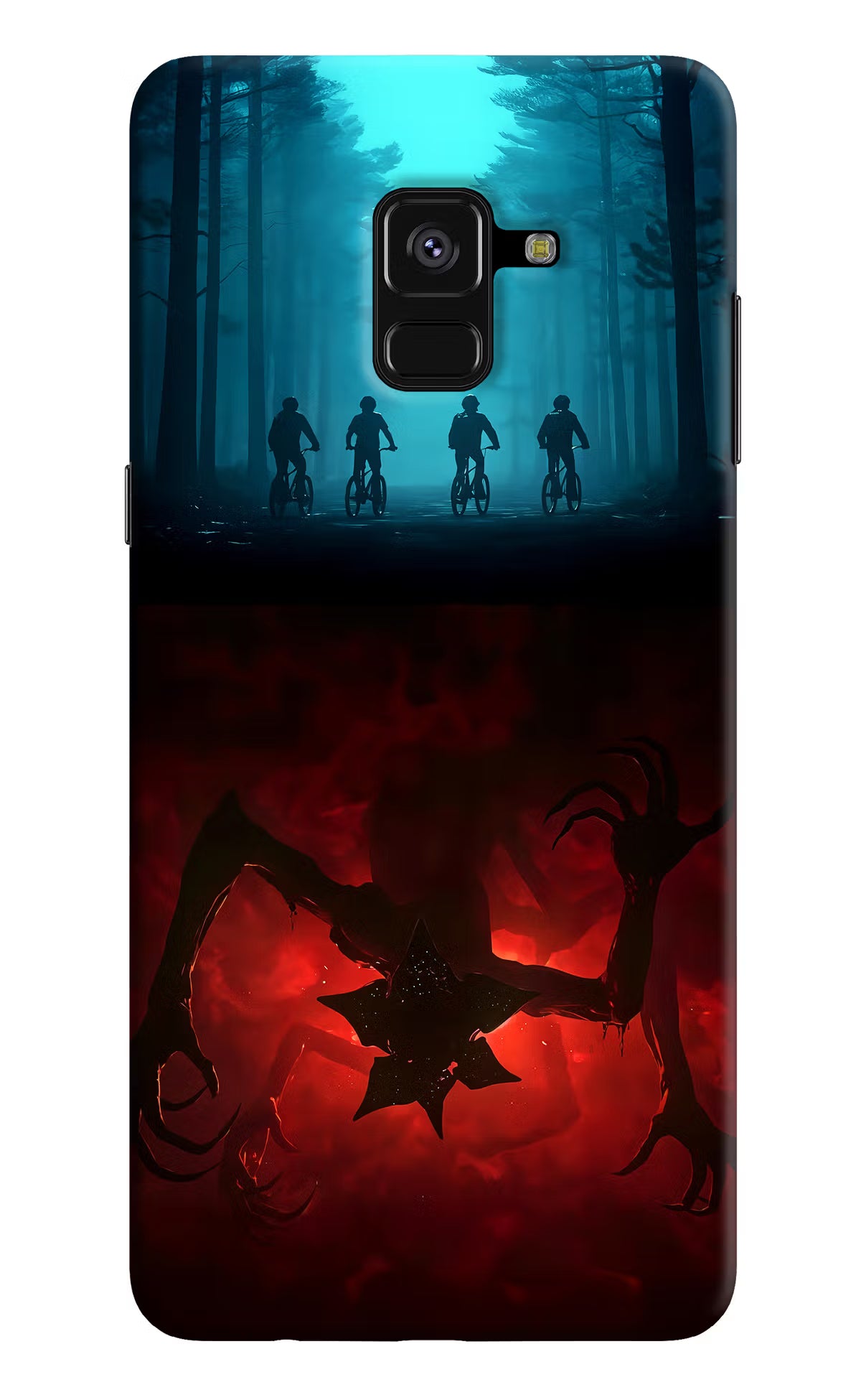 Ordinary Things Downside Up Samsung A8 plus Back Cover - Ordinary Things Downside Up Samsung A8 plus Hard Case Back Cover by Casekaro Ordinary Things Downside Up Samsung A8 plus Hard Case Back Cover by Casekaro