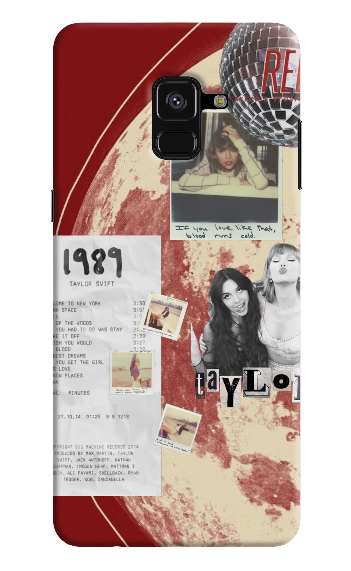 Taylor Swift Samsung A8 plus Back Cover - Taylor Swift Samsung A8 plus Hard Case Back Cover by Casekaro Taylor Swift Samsung A8 plus Hard Case Back Cover by Casekaro