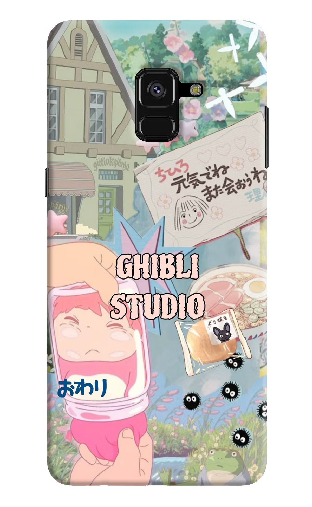 Studio Ghibli Samsung A8 plus Back Cover - Studio Ghibli Samsung A8 plus Back Cover Studio Ghibli Samsung A8 plus Back Cover